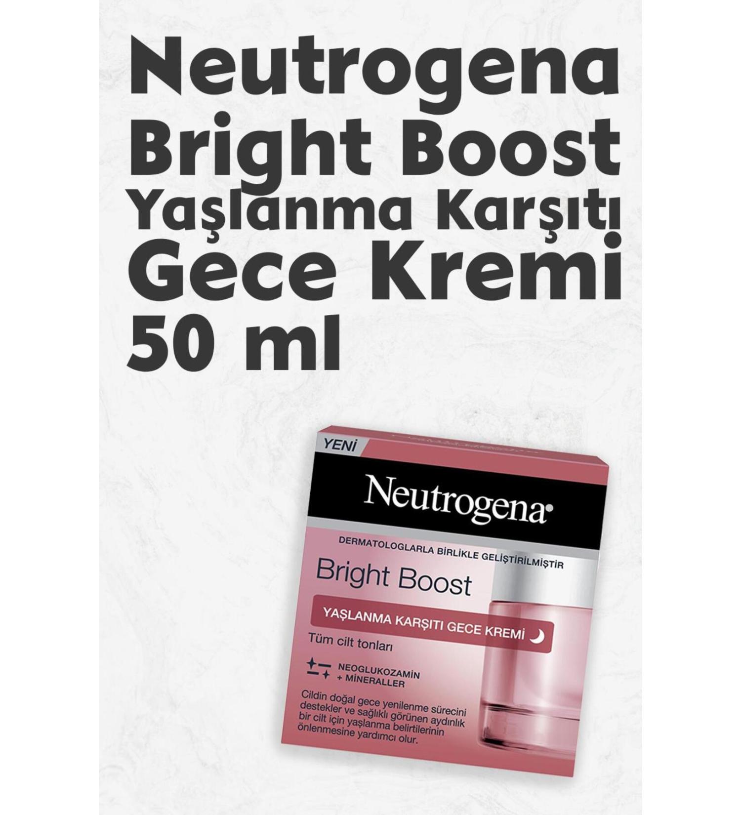 Neutrogena Bright Boost Anti-Aging Night Cream 50 ml