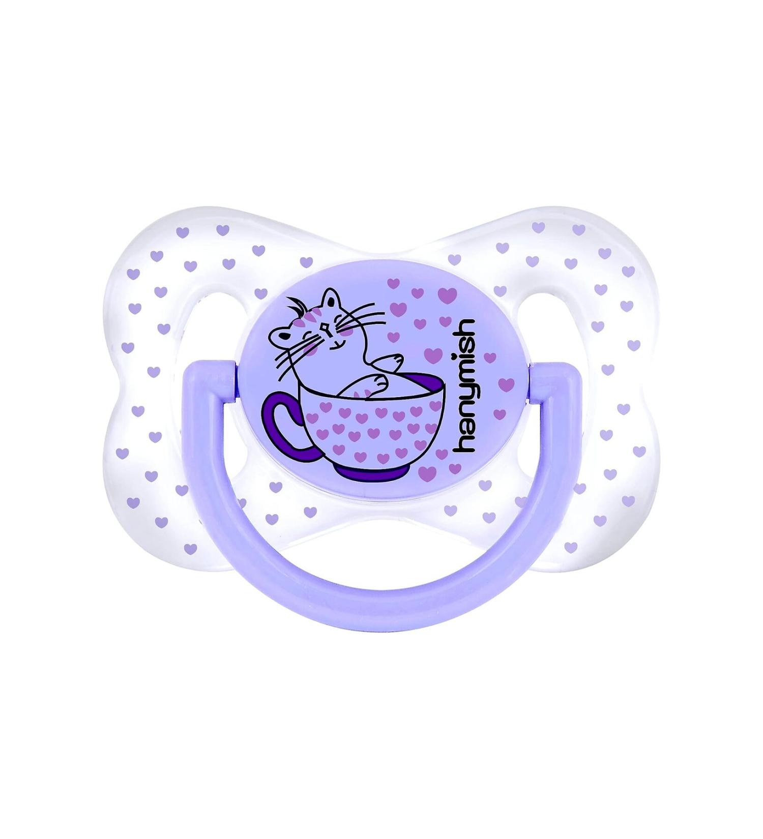 NcK Hanymish Transparent Butterfly Palate Pacifier (No:3)