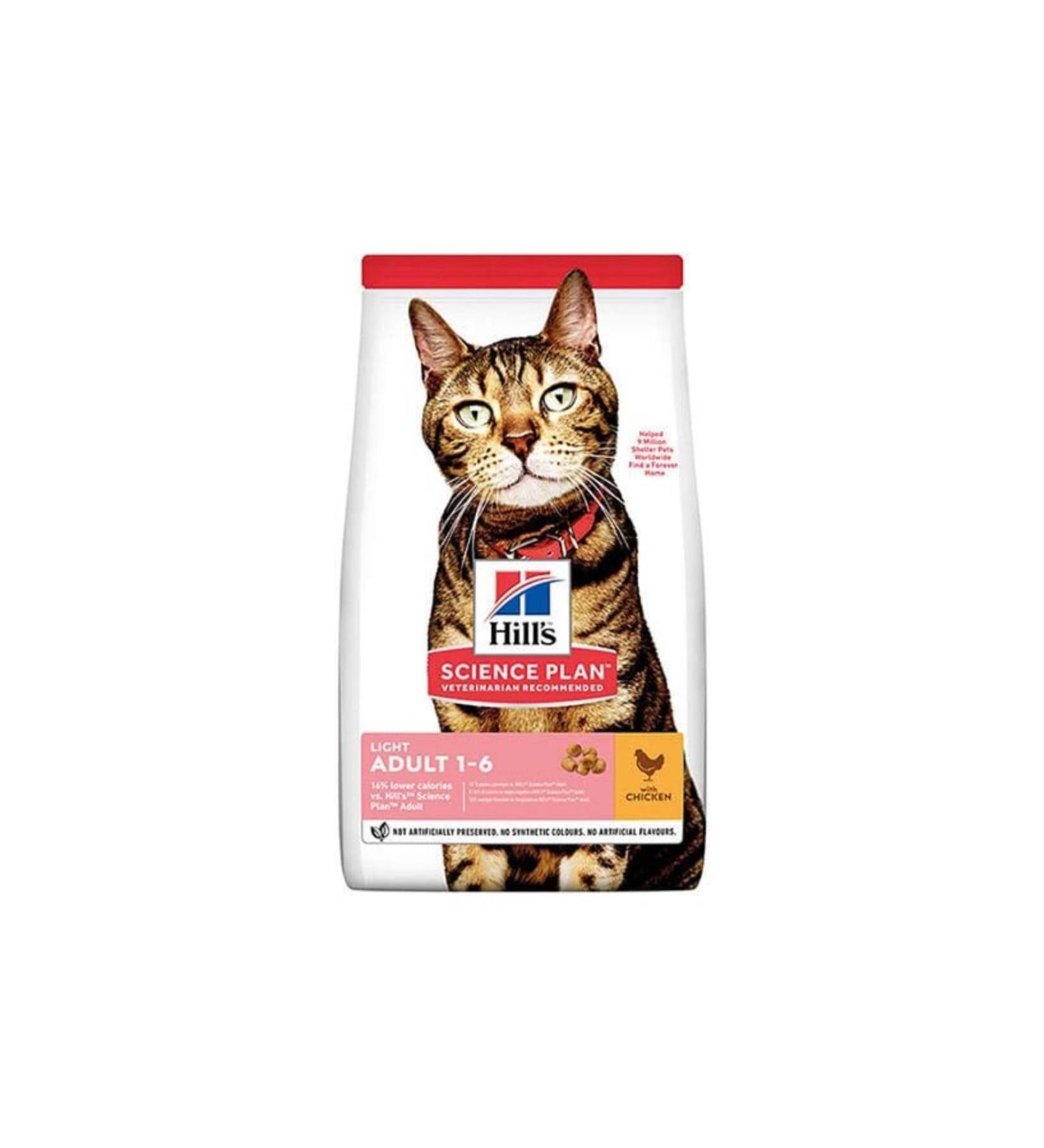 Hill's Hills Light Chicken Adult Diet Cat Food 3 Kg