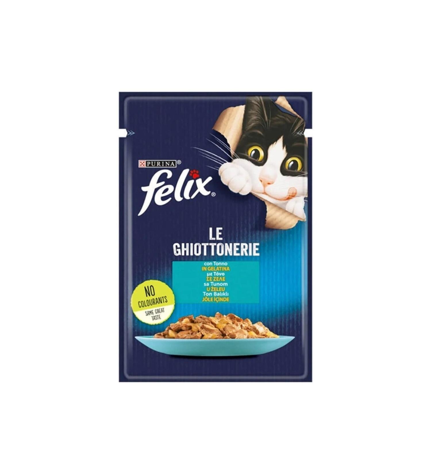 FELIX Tuna Cat Wet Food 85 gr x 26 Pieces