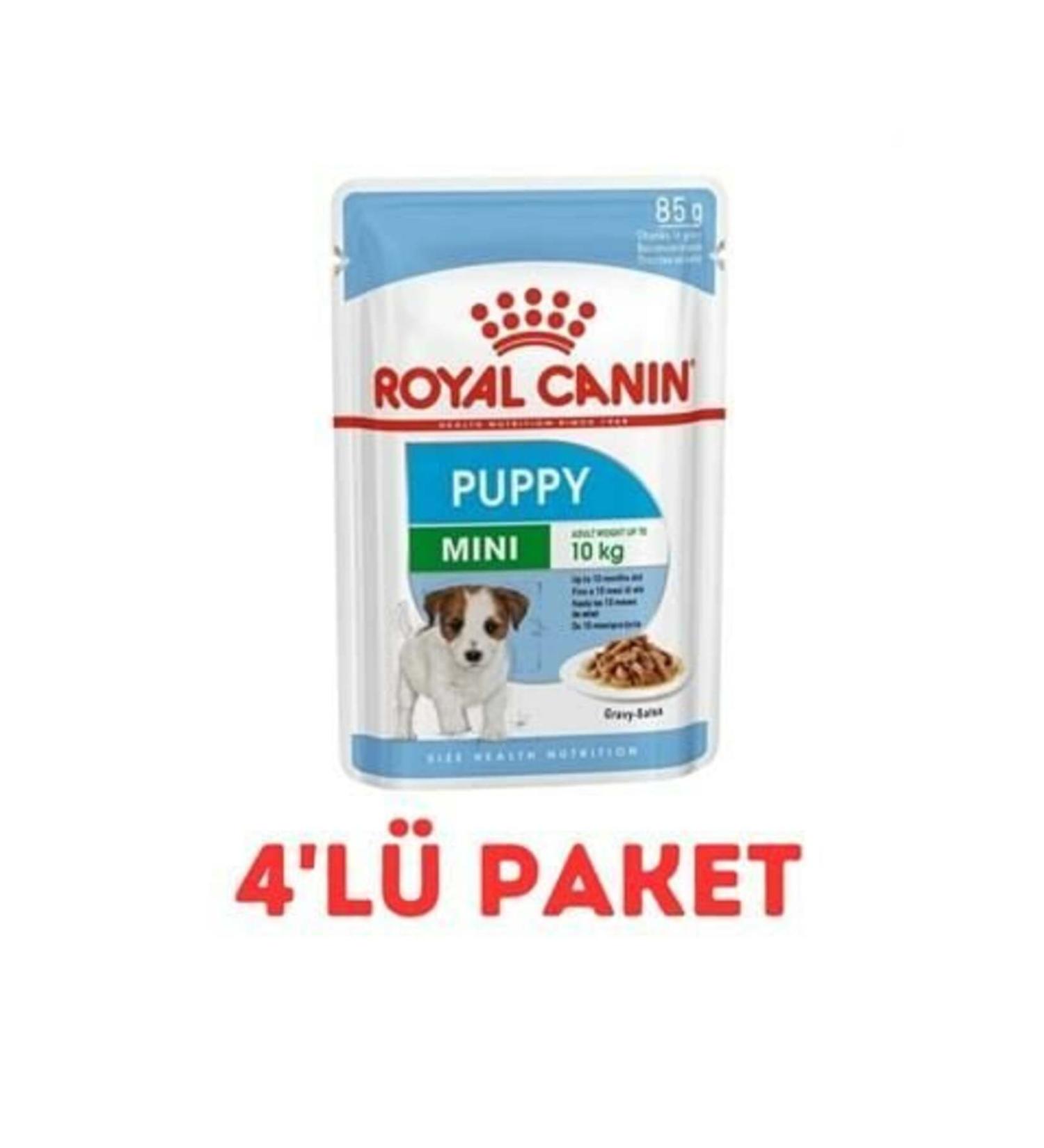 Royal Canin Puppy Small Breed Puppy Pouch Canned Food 85 Gr 4-Pack - Buy Online on GoSupps.com