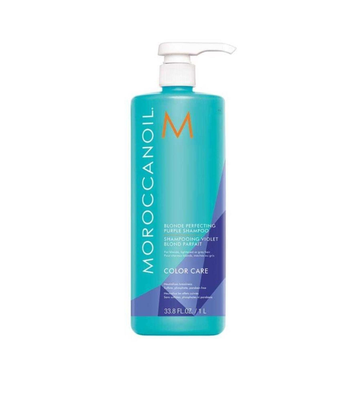 Moroccanoil Purple Perfecting Purple Shampoo Nourishing - 1000ml DK R N1378