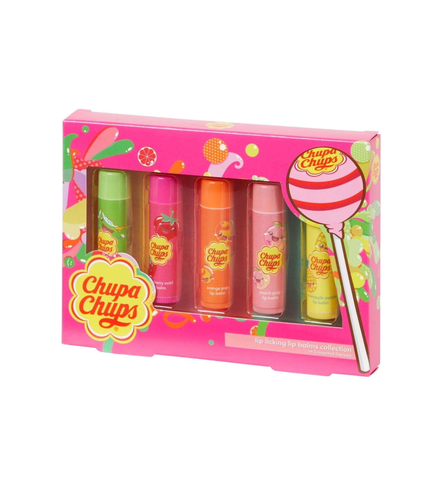 QUEEN ACCESSORIES Imported Chupa Chups fruity lip balm moisturizing lipstick cream set - Buy Online on GoSupps.com