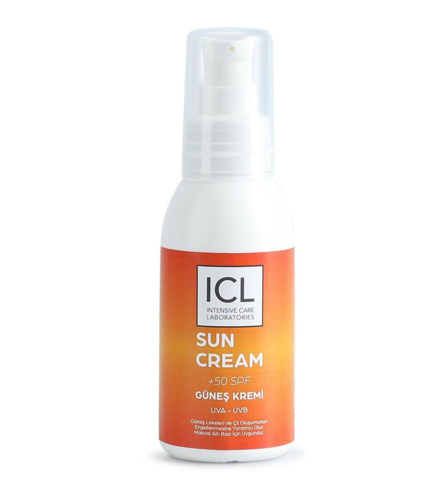 ICL Intensive Care Laboratories Sun Cream Spf 50 100 ml