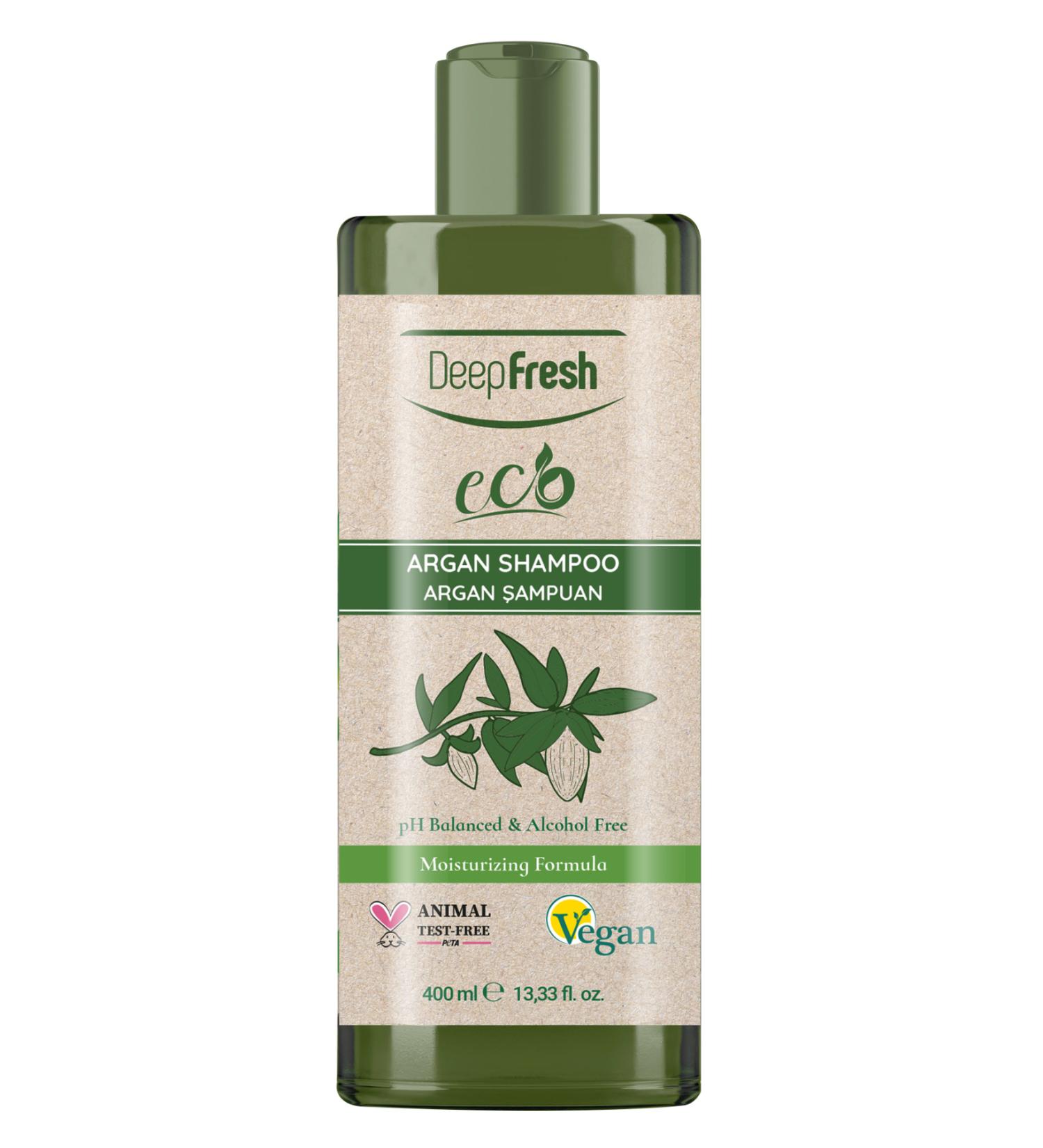 Deep Fresh Eco Series Argan Shampoo 400 ml - Buy Online on GoSupps.com