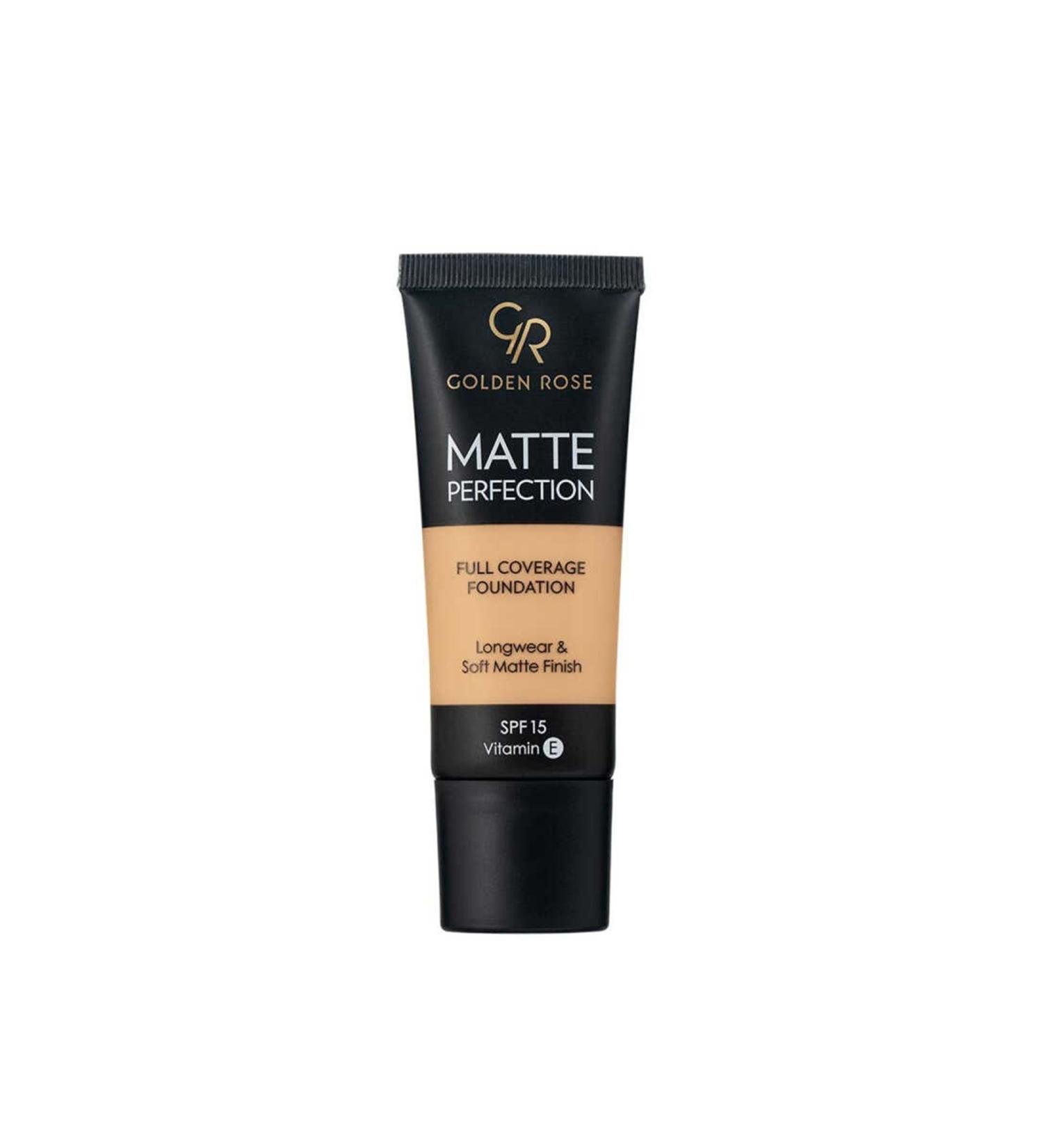 Golden Rose Matte Perfection Full Coverage Foundation W5