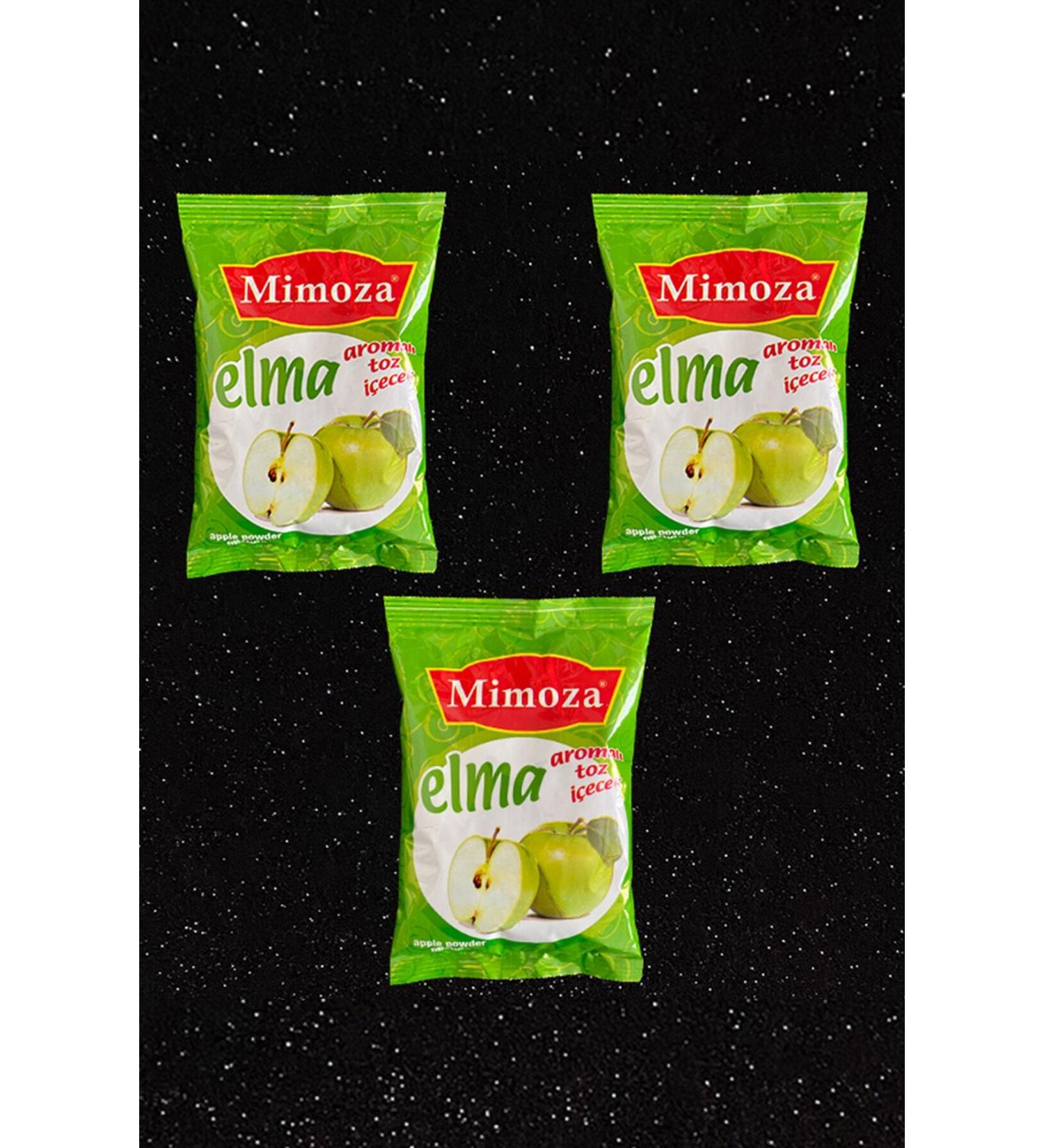 Mimosa Apple Flavored Hot Powder Drink Oralet 3 Pieces 250 gr 150 Glasses Mimosa