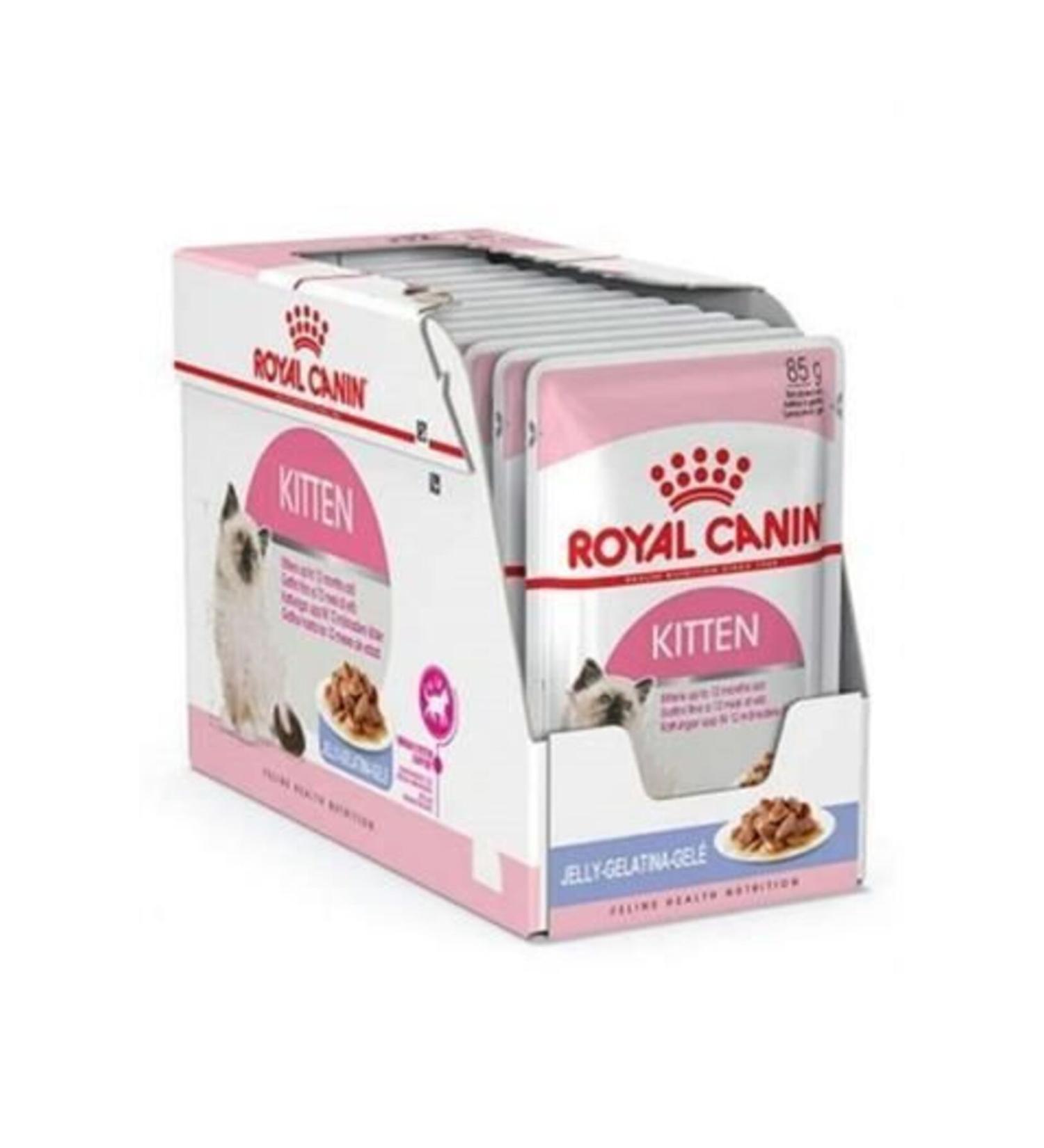 Royal Canin Kitten Instinctive In Jelly Kitten Gel Canned 85Gr 12 Pack