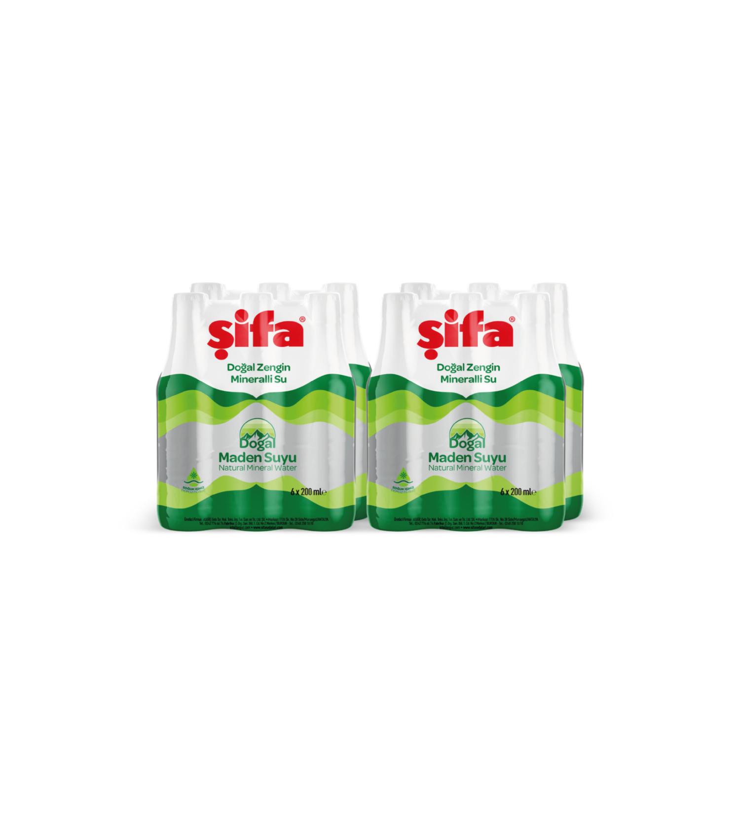  ifa FA Natural Mineral Rich Mineral Water 24*200 ML - Buy Online on GoSupps.com