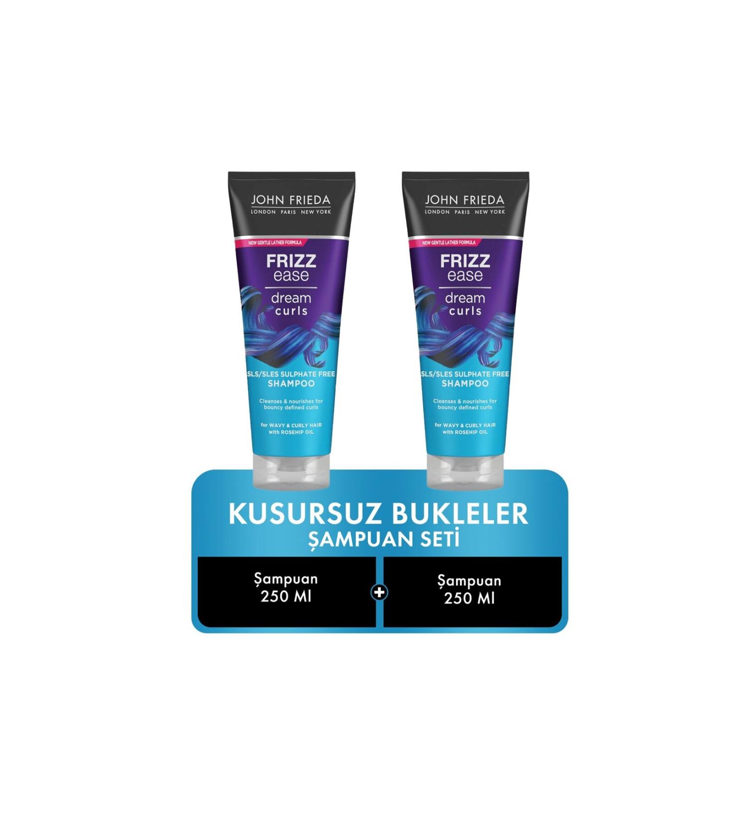 John Frieda Shampoo For Perfect Curls 250 ml Pack of 2 - Buy Online on GoSupps.com