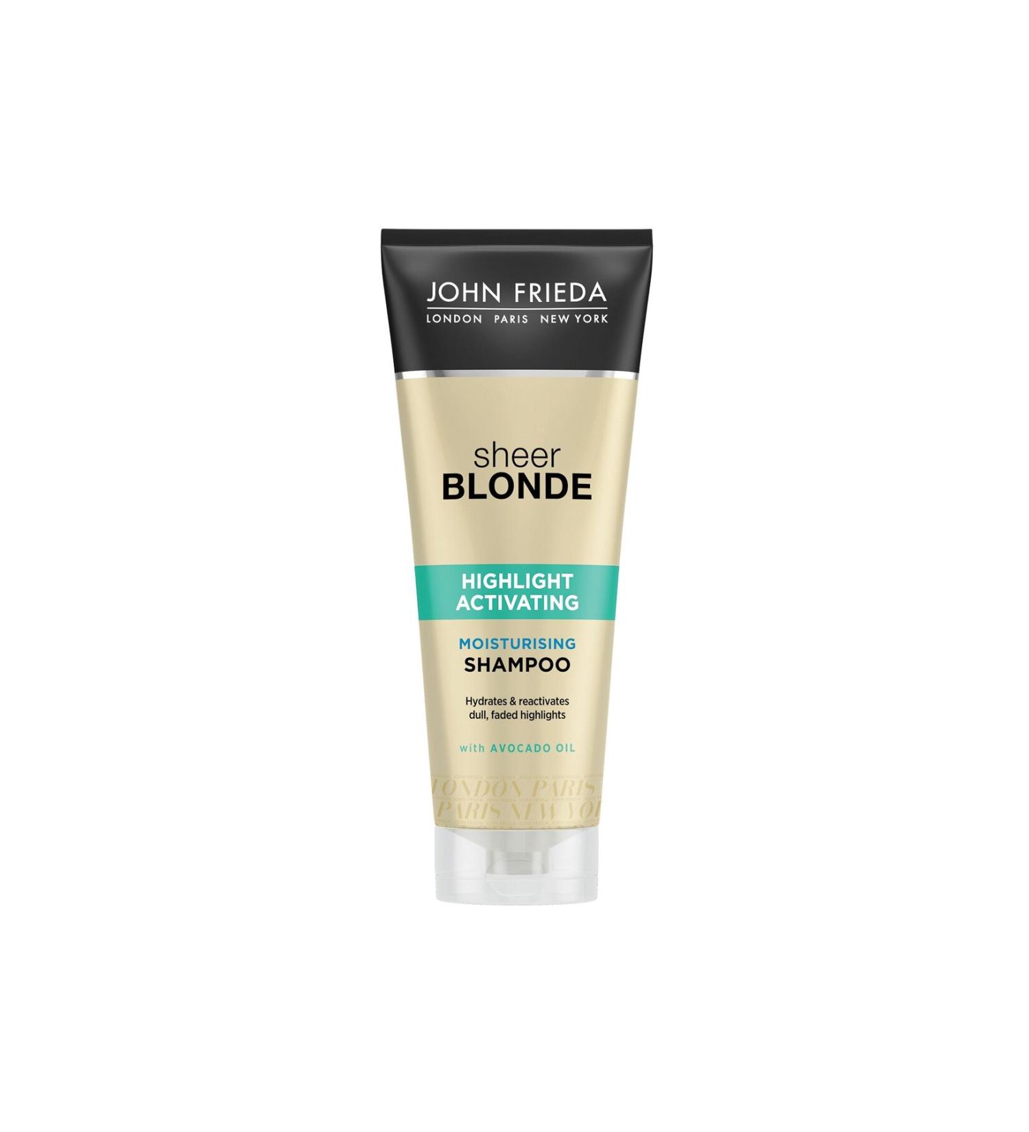 John Frieda Color Reviving Shampoo for Blonde Hair - Lifeless and Faded Highlights 250 ml