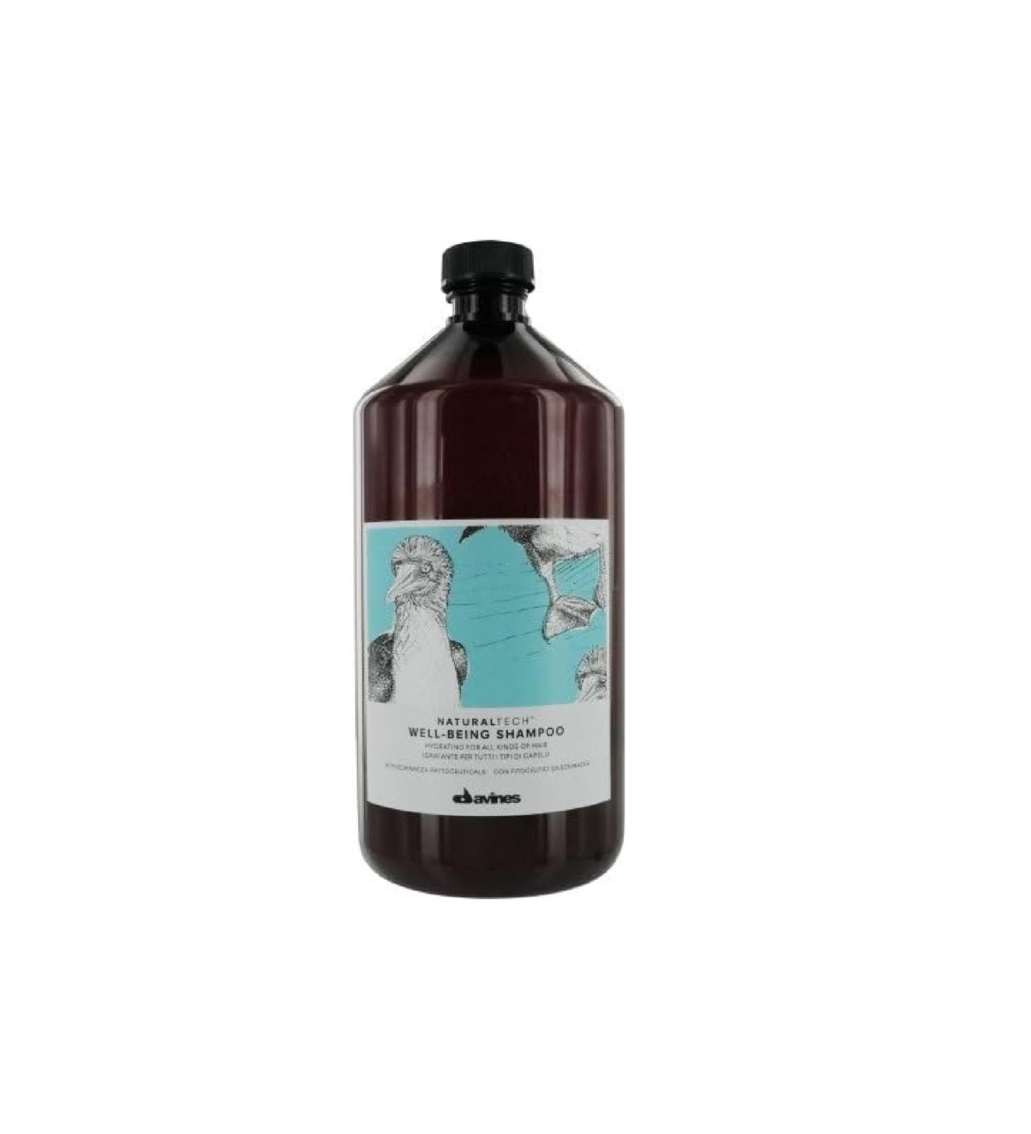 Davines Wellbeing Naturaltech Moisturizing Shampoo 1000 ml BSecrets.Y527