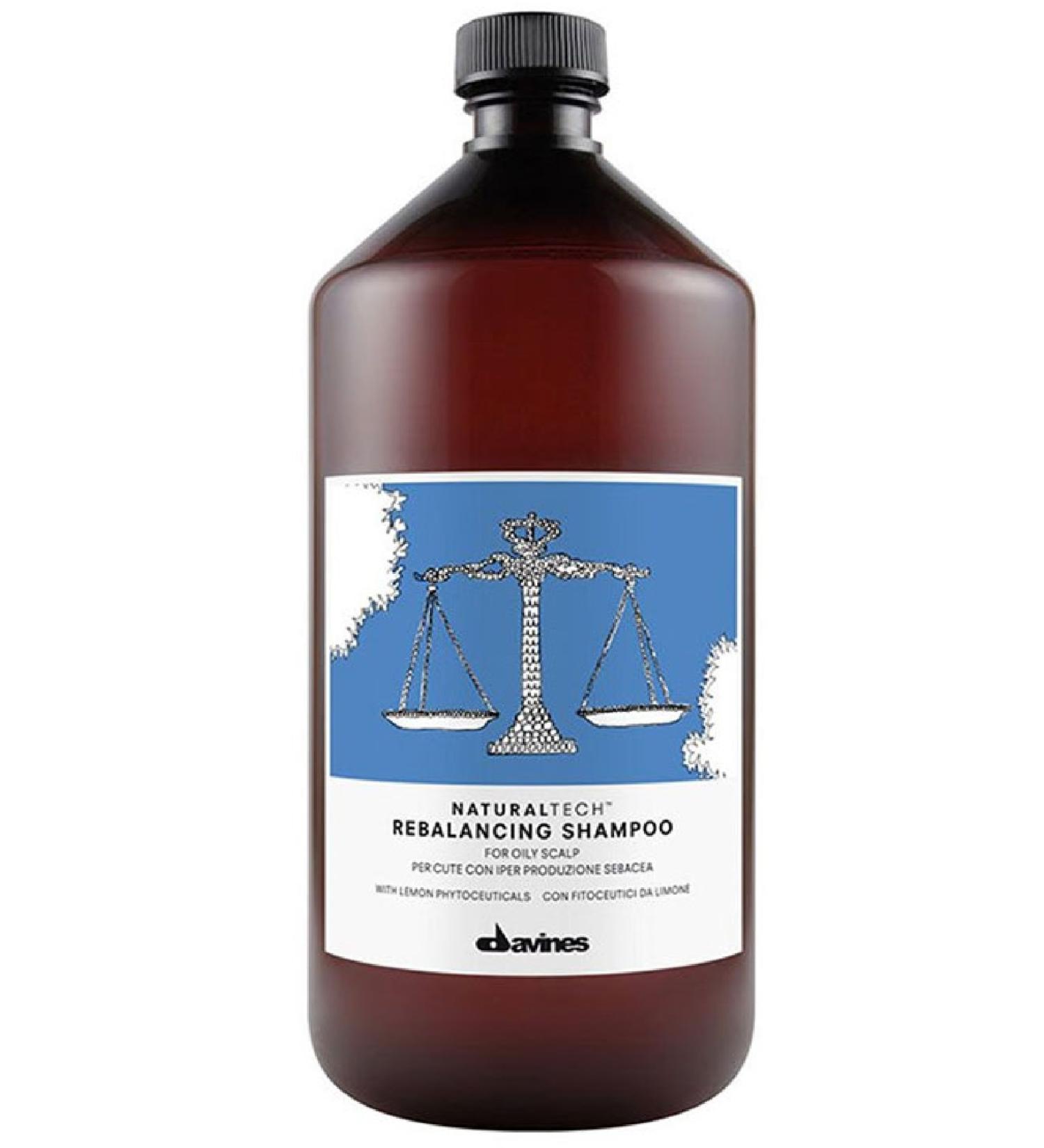 Davines Rebalancing Sebum Balancing Shampoo for Oily Hair 5.5pH 33.81fl. BSecrets.Y536