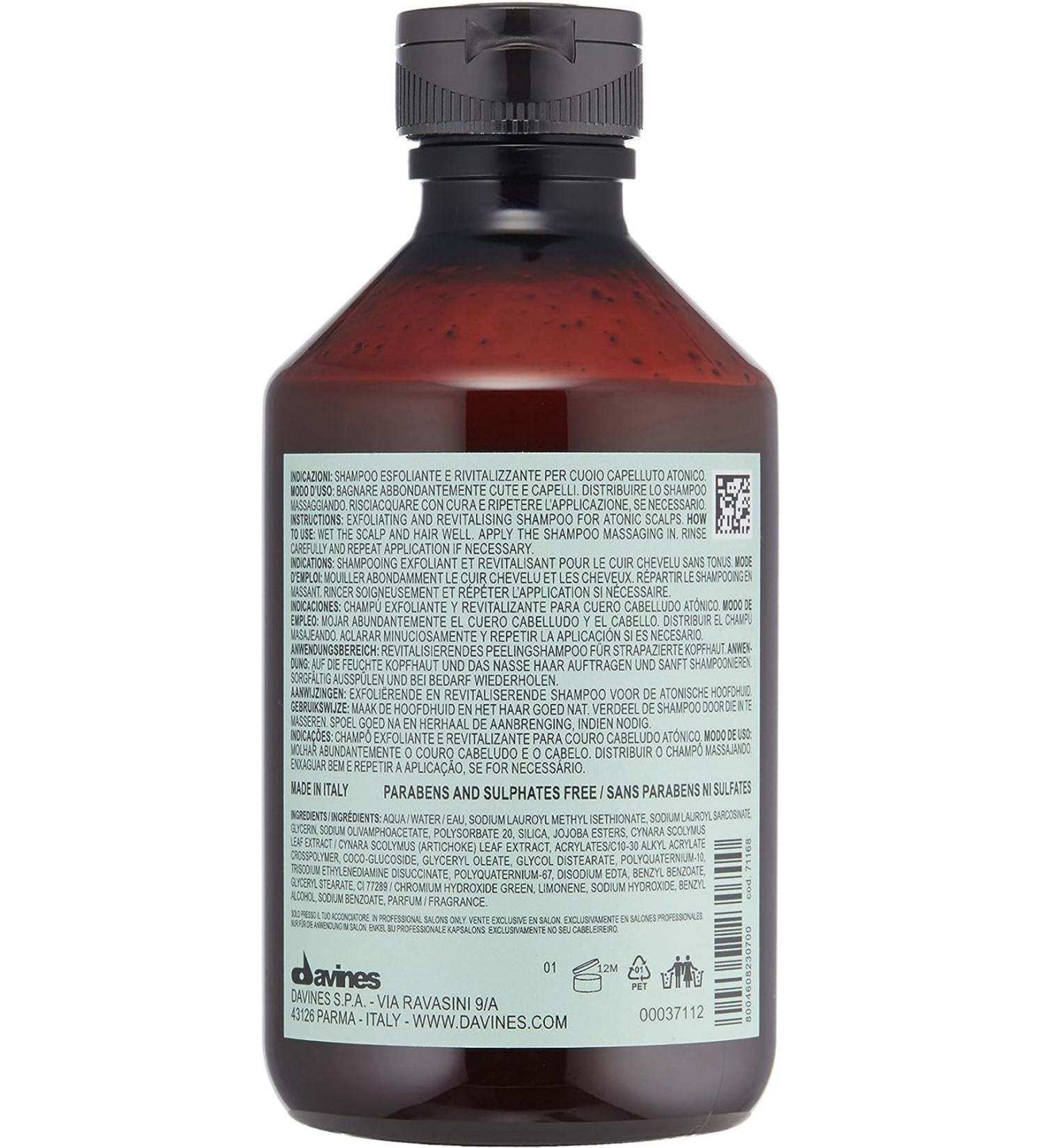 Davines Detoxifying Scrub Shampoo 71264 250ml BSecrets.Y217