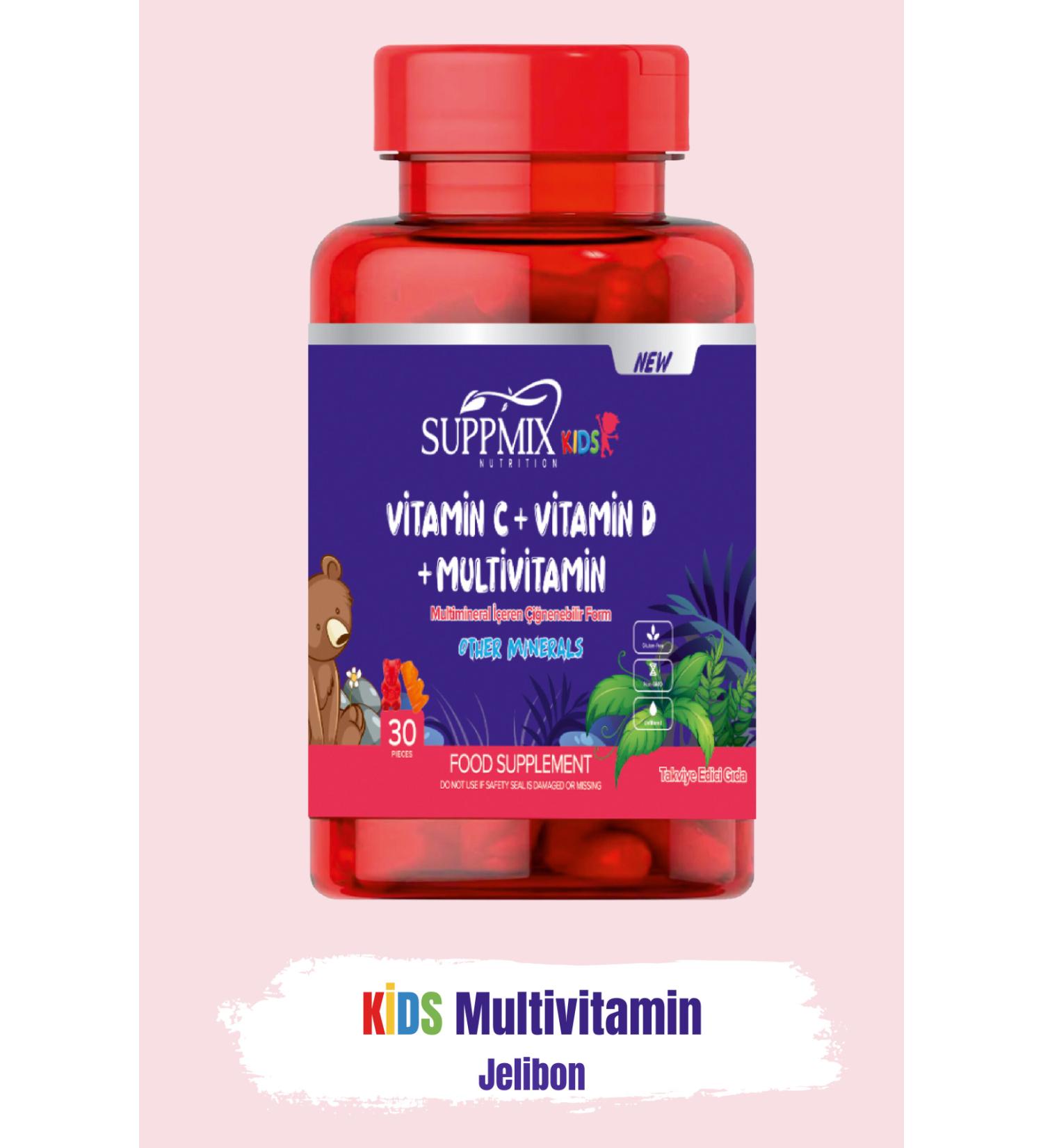 suppmix Jelibon Kids Multivitamin