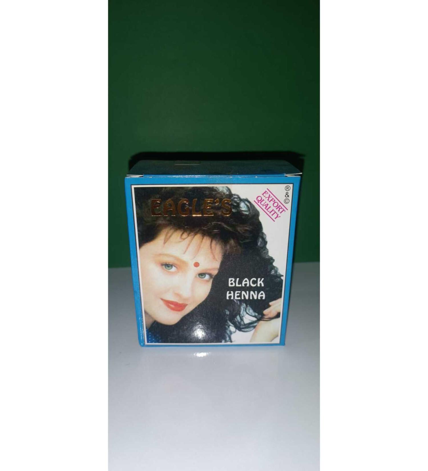 Eagles BLACK HAIR HENNA (6 ENVELOPES)