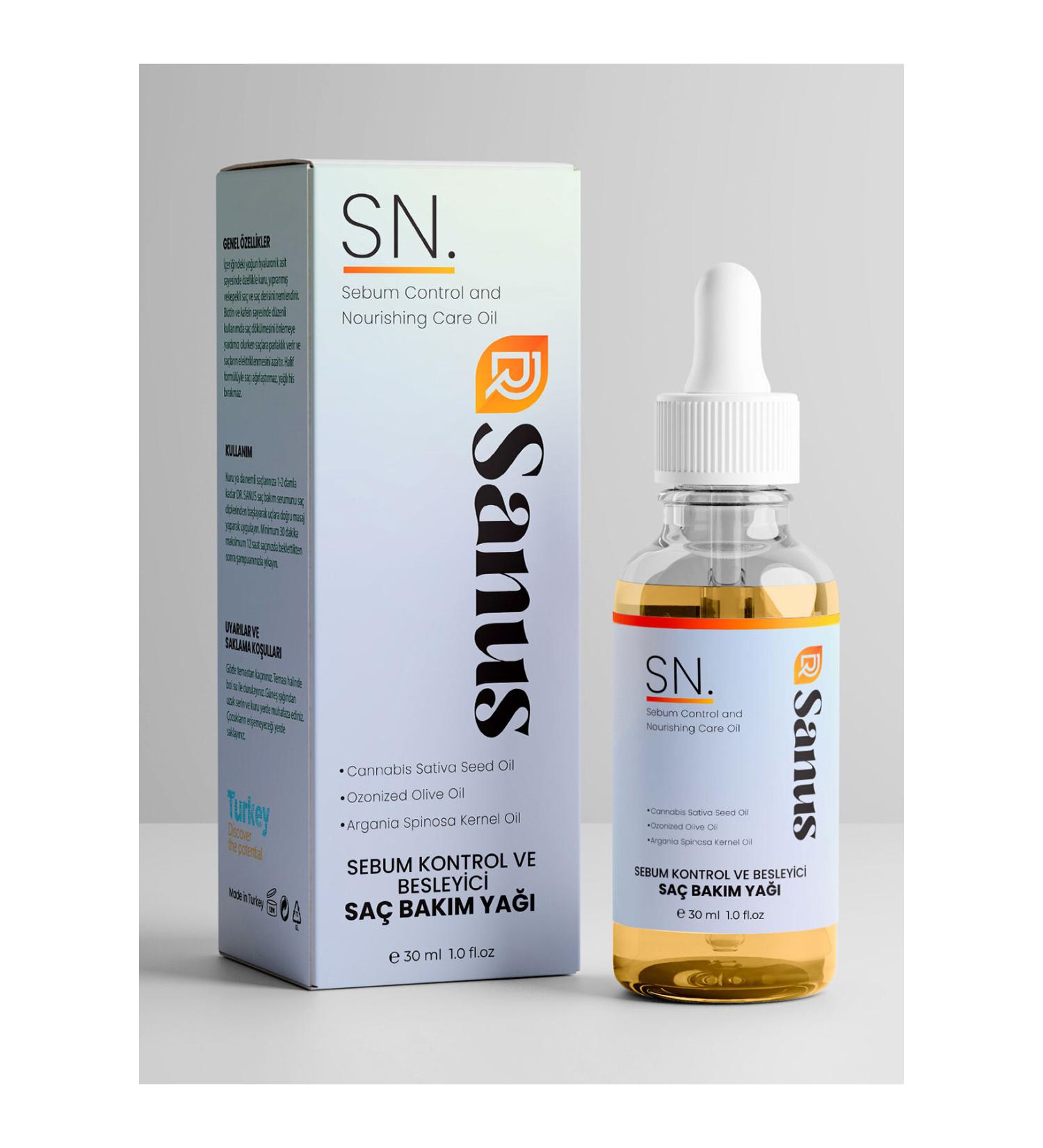Dr Sanus Sebum Control and Nourishing Hair Care Oil 30ml