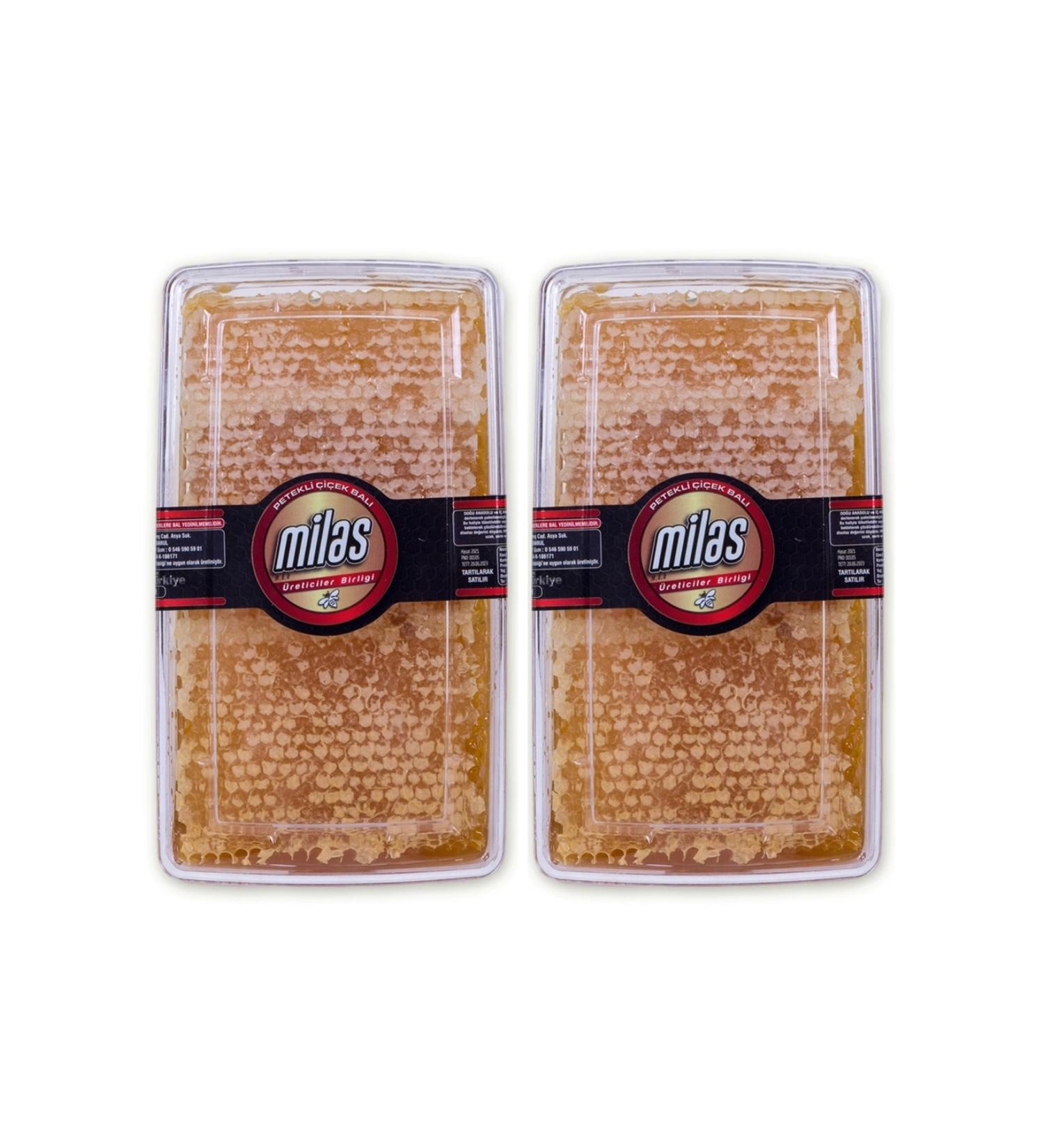 Milas Producers Association Comb Honey 860 gr (2 PIECES)