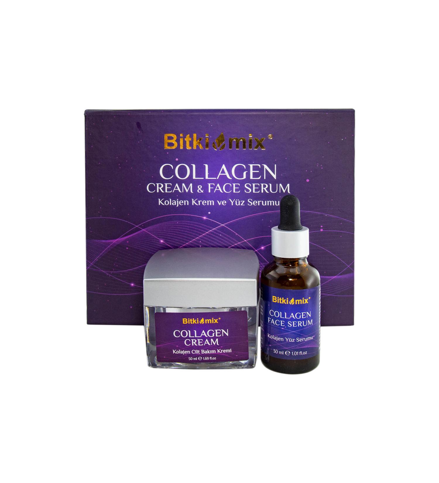 Bitkimix Collagen Face Serum & Skin Care Cream