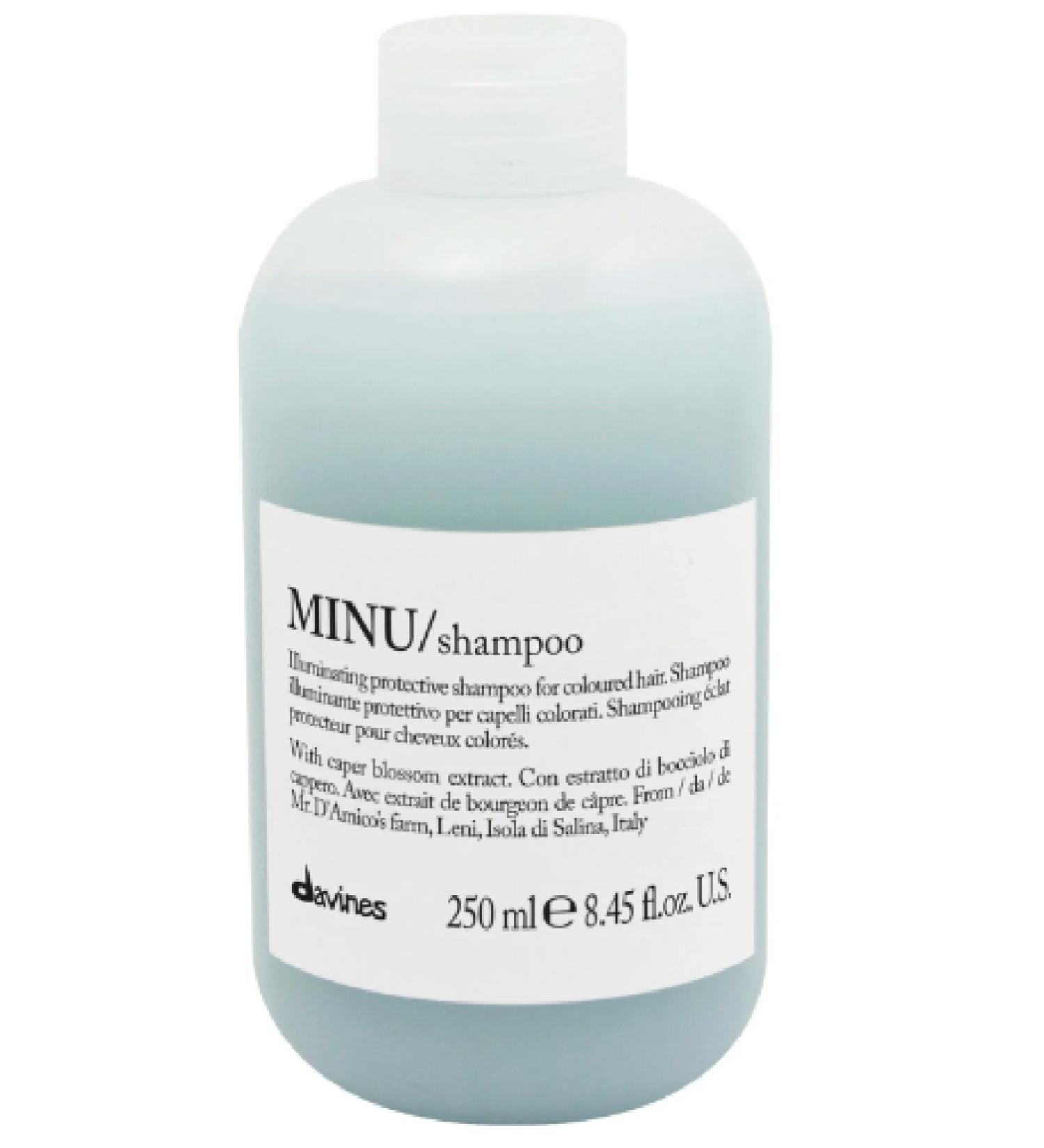 Davines Minu Colour Protecting Shampoo for Treated Hair 75056 250ml BSecrets.Y156