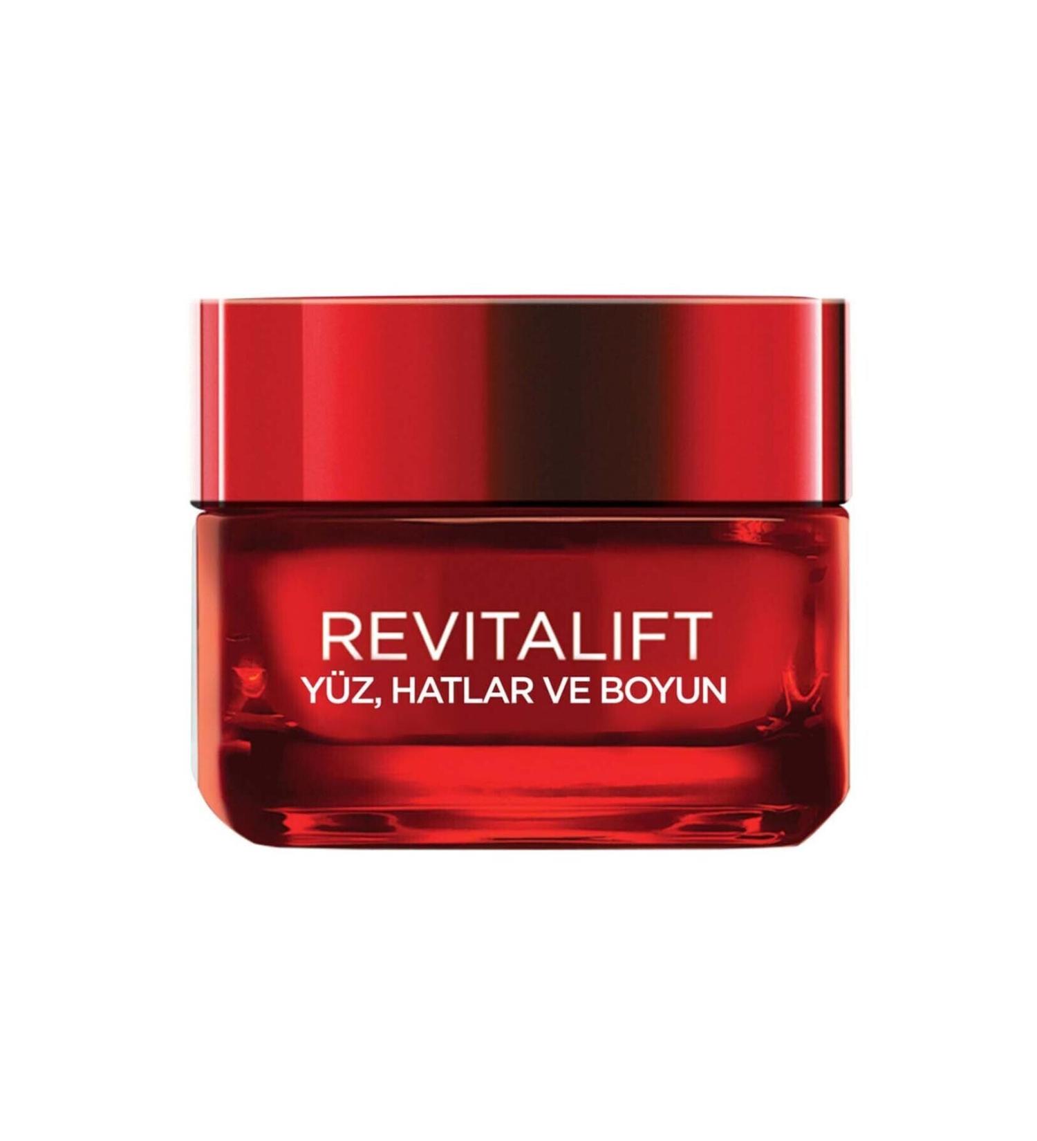 L'Oreal Paris Revitalift Face Contours & Neck Cream 50 ml - Buy Online on GoSupps.com