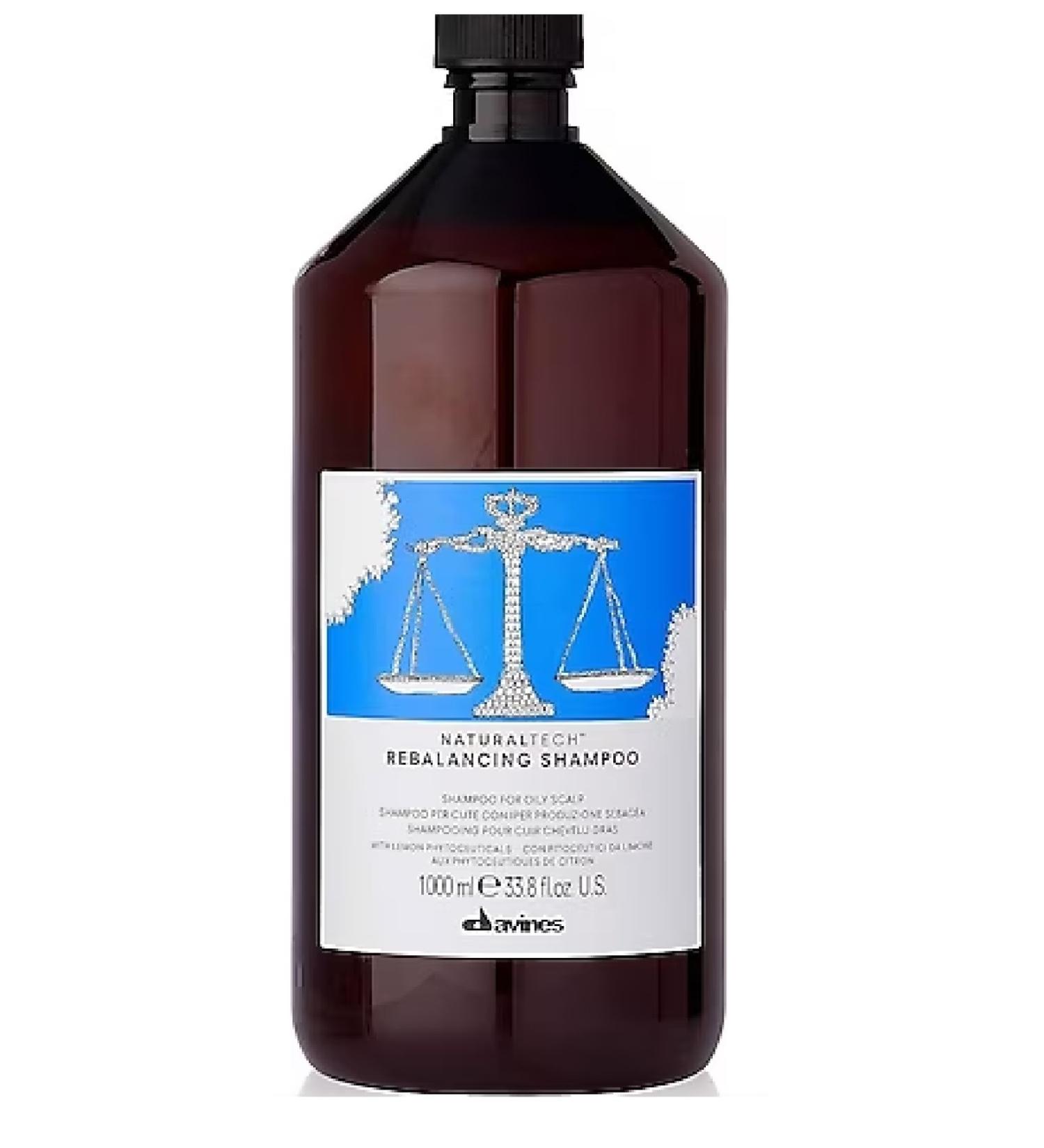 Davines Rebalancing Sebum Balancing 5.5pH Shampoo for Oily Scalps 1000ml BSecrets.Y537