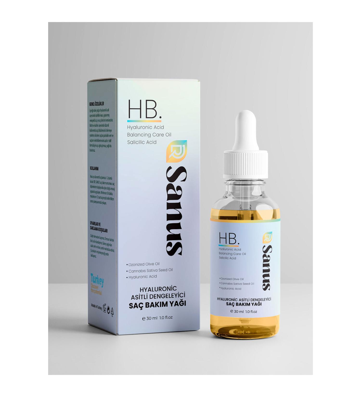 Dr Sanus Hyaluronic Acid Balancing Hair Care Oil 30ml