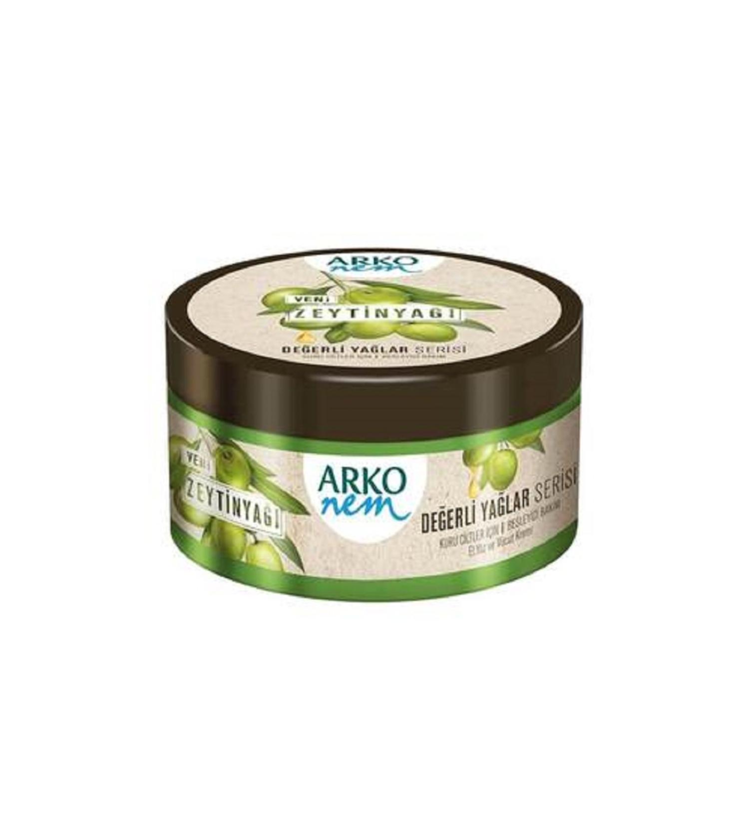 Arko Nem Precious Oils Hand and Body Cream Olive Oil 250 ml