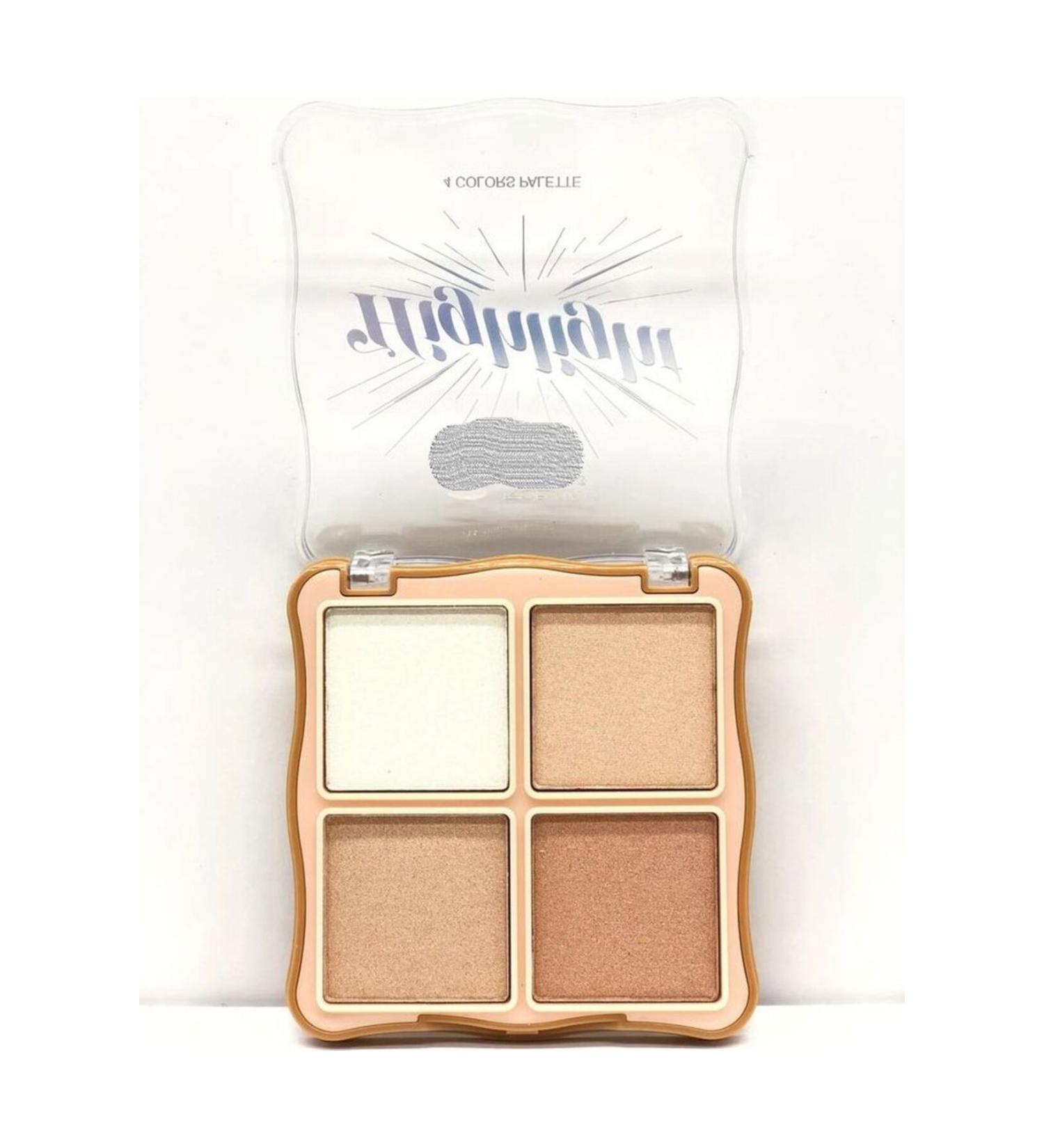BBeauty 4 Color Highlighter Palette