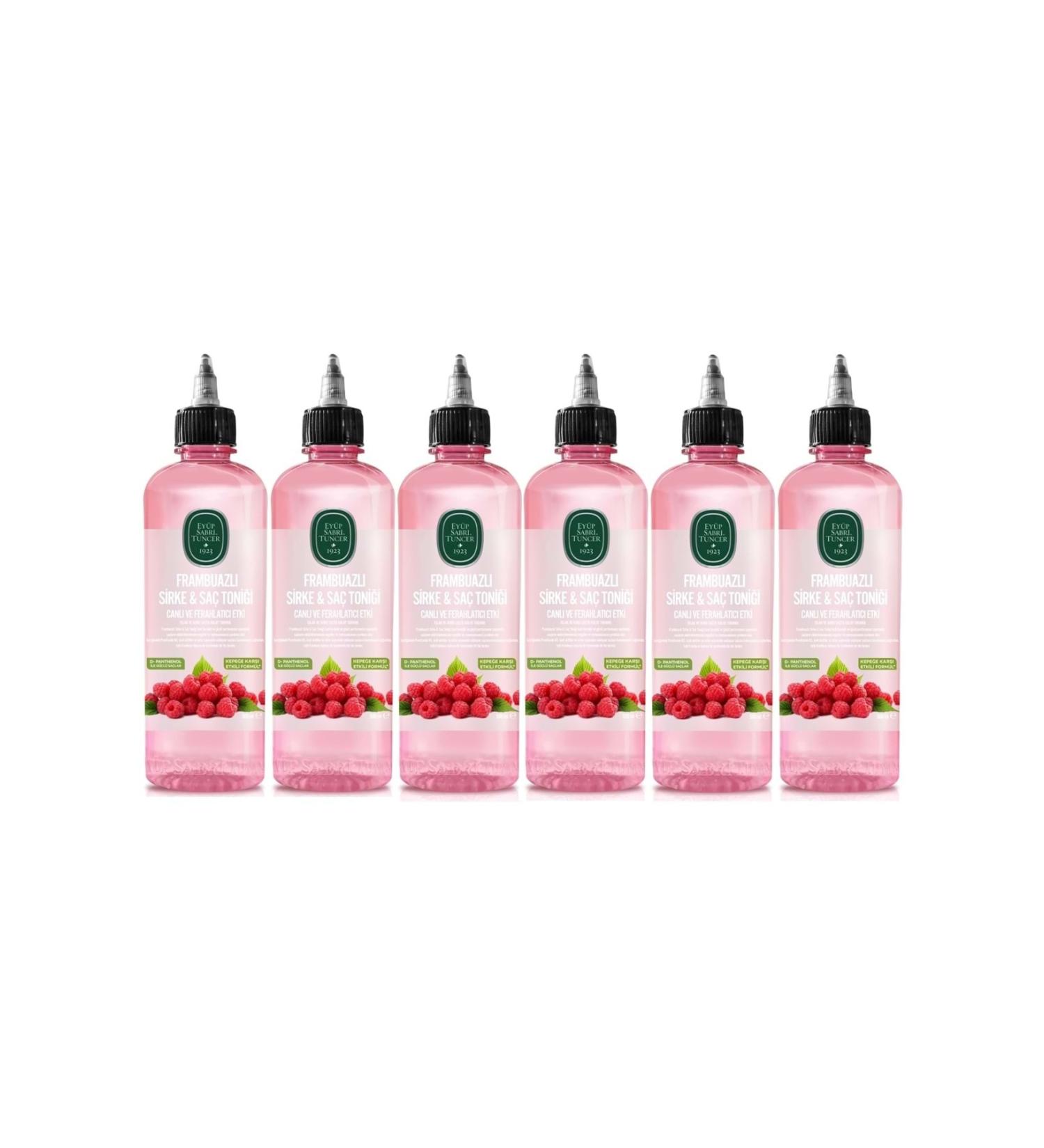 Ey p Sabri Tuncer Hair Tonic 500ml Raspberry Vinegar (Set of 6)