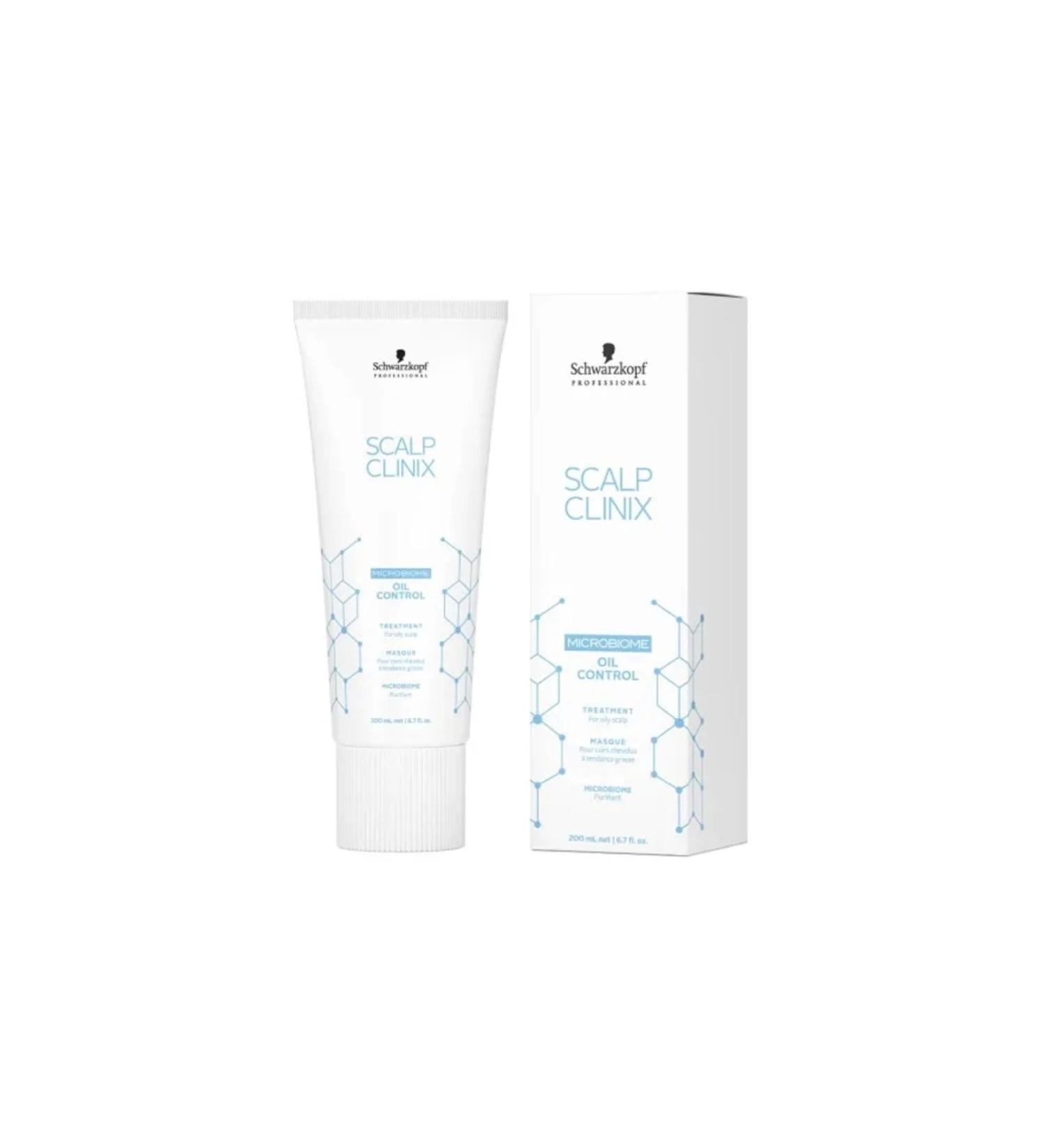 Fibre Clinix Schwarzkopf Scalp Clinix Oil Control Hair Cure 200ml 4045787769708