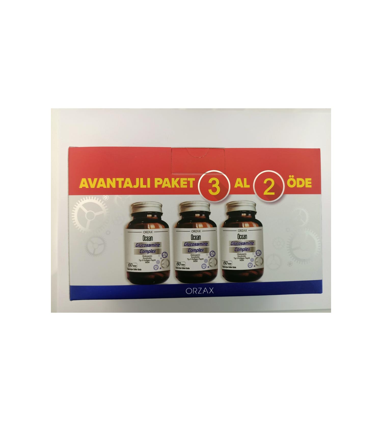 Orzax OCEAN GLUCOSMINE COMPLEX 180 TAB.