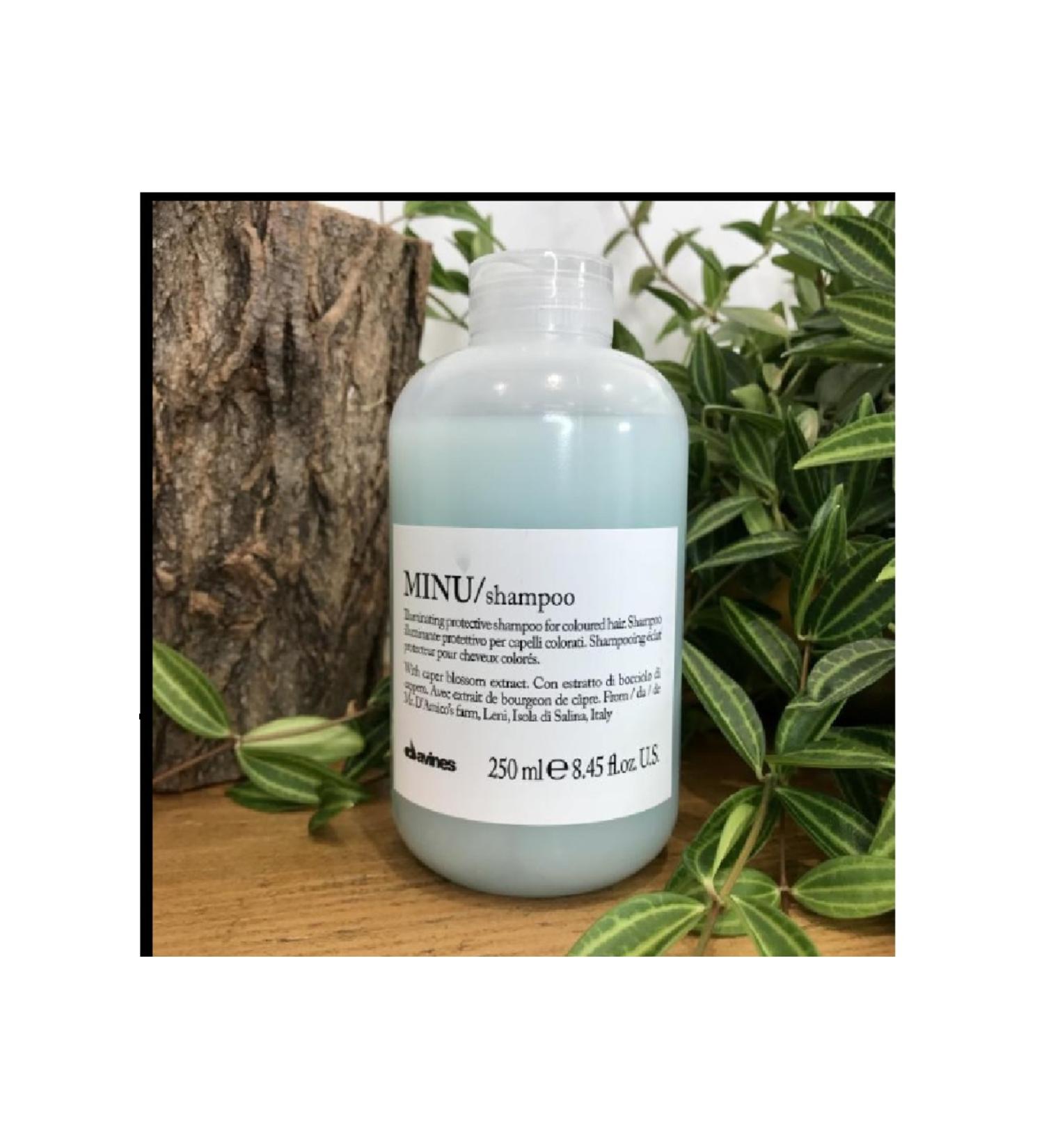 Davines Minu Protective Shampoo for Colored Hair 75056 (Vegan friendly 8.45 fl.oz.) BSecrets.Y182