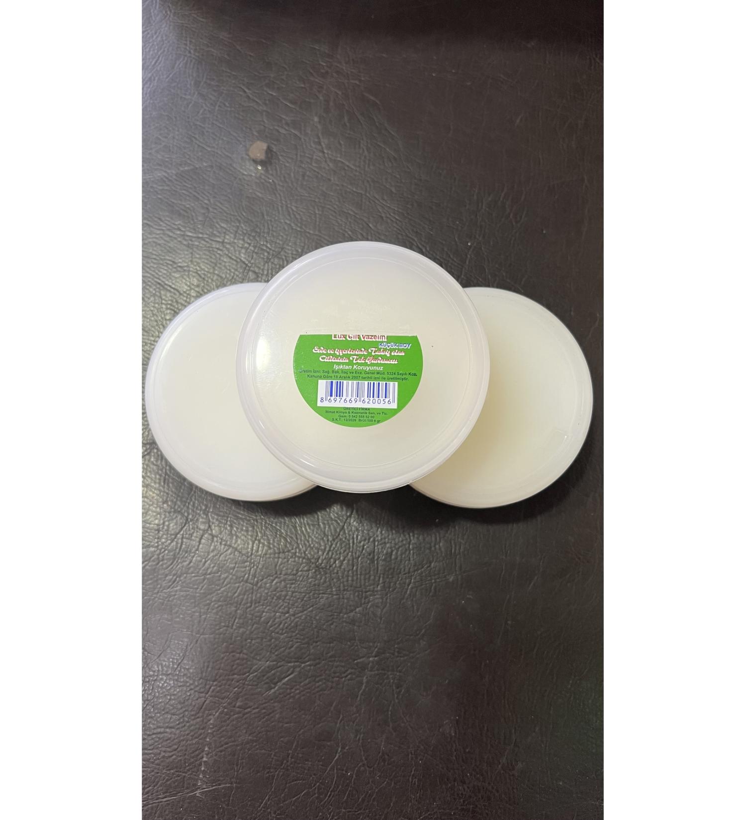 Hac o lu Spice Hatay Local Natural Pure White Vaseline 100 gr / 3 Pieces - Buy Online on GoSupps.com