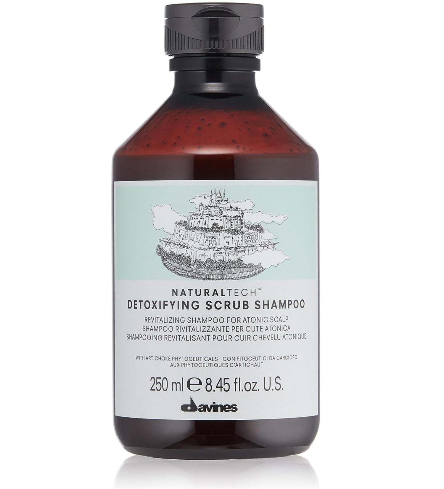 Davines Detoxifying Scrub VitaminRich (A D D2 B6&C) Atonic Scalp Shampoo 71264 250ml BSecrets.Y239