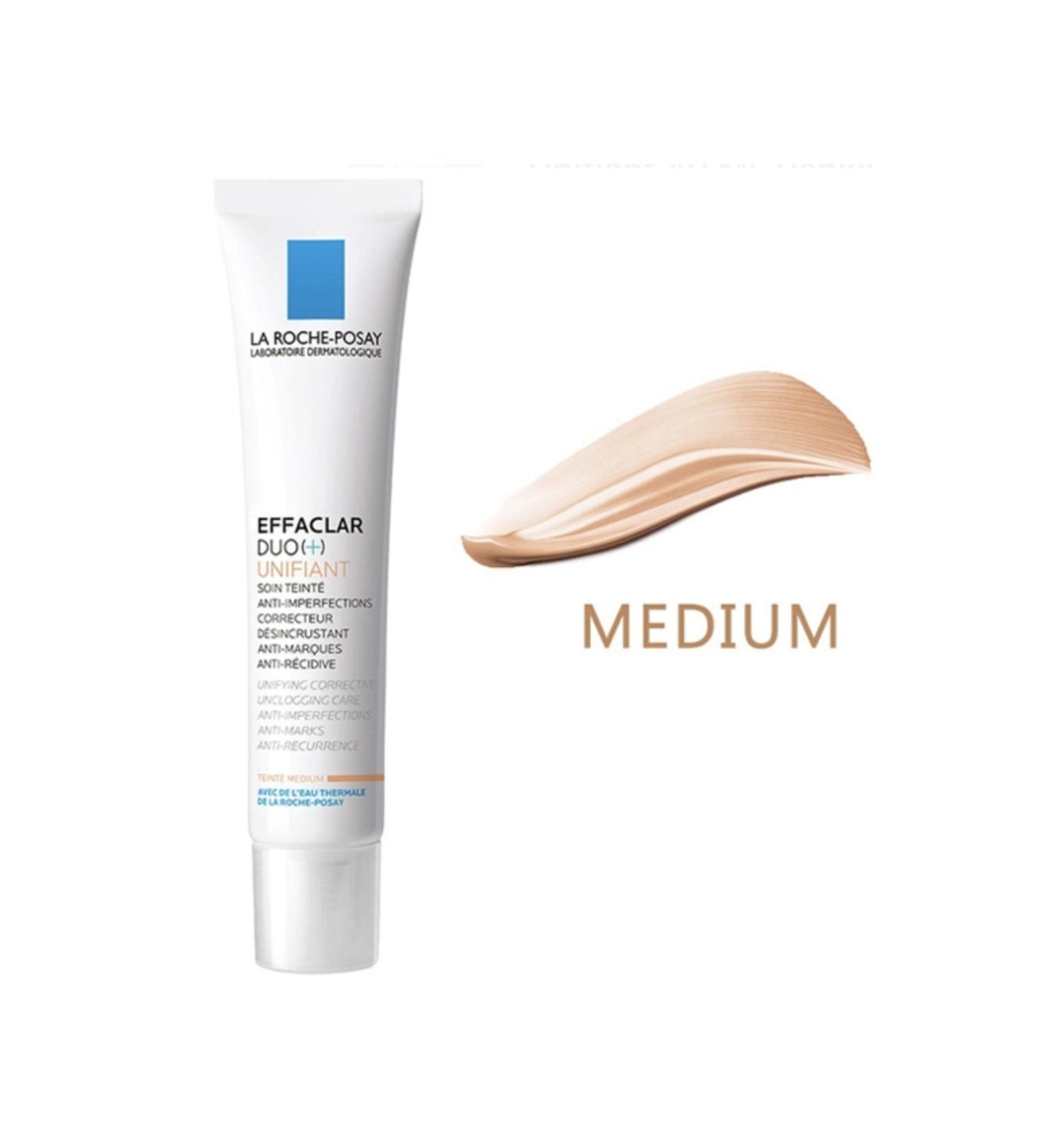 La Roche Posay Effaclar Duo Unifiant 40 ml Tinted Moisturizing Cream for Oily Skin - Buy Online on GoSupps.com