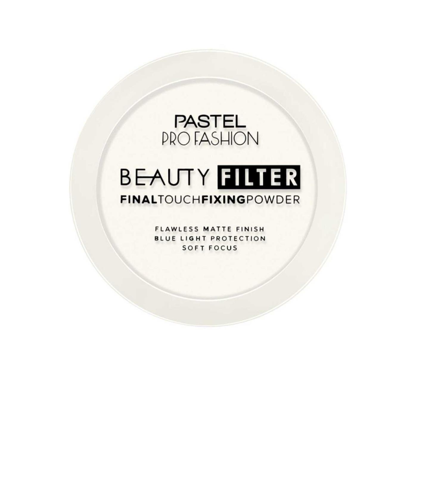 Pastel Beauty Filter Fixing Powder - Powder 00 Makeup Fixer and Mattifying Powder