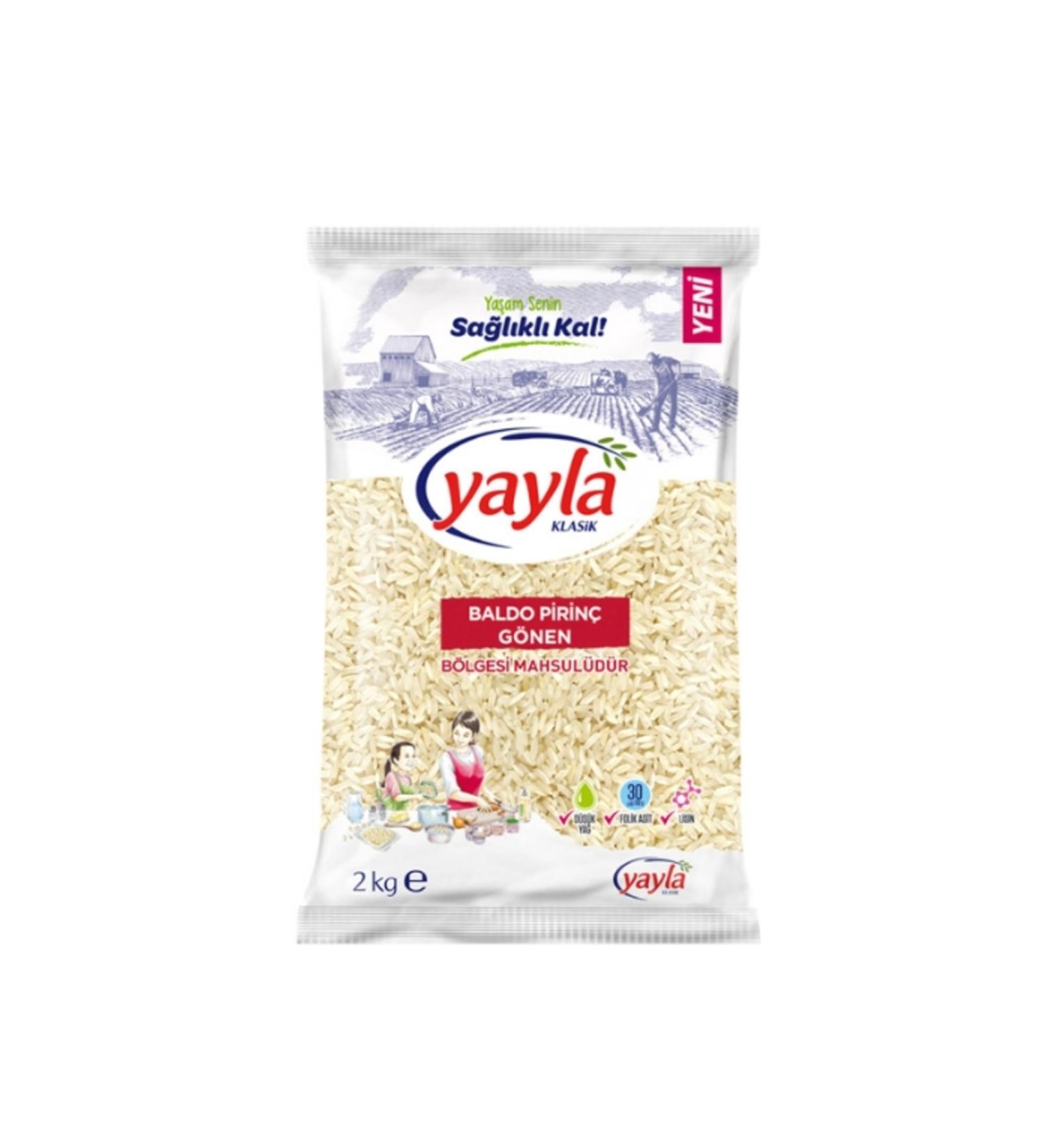 Yayla 12-Piece Yayla G nen Baldo 2000 Gr. (Legumes)