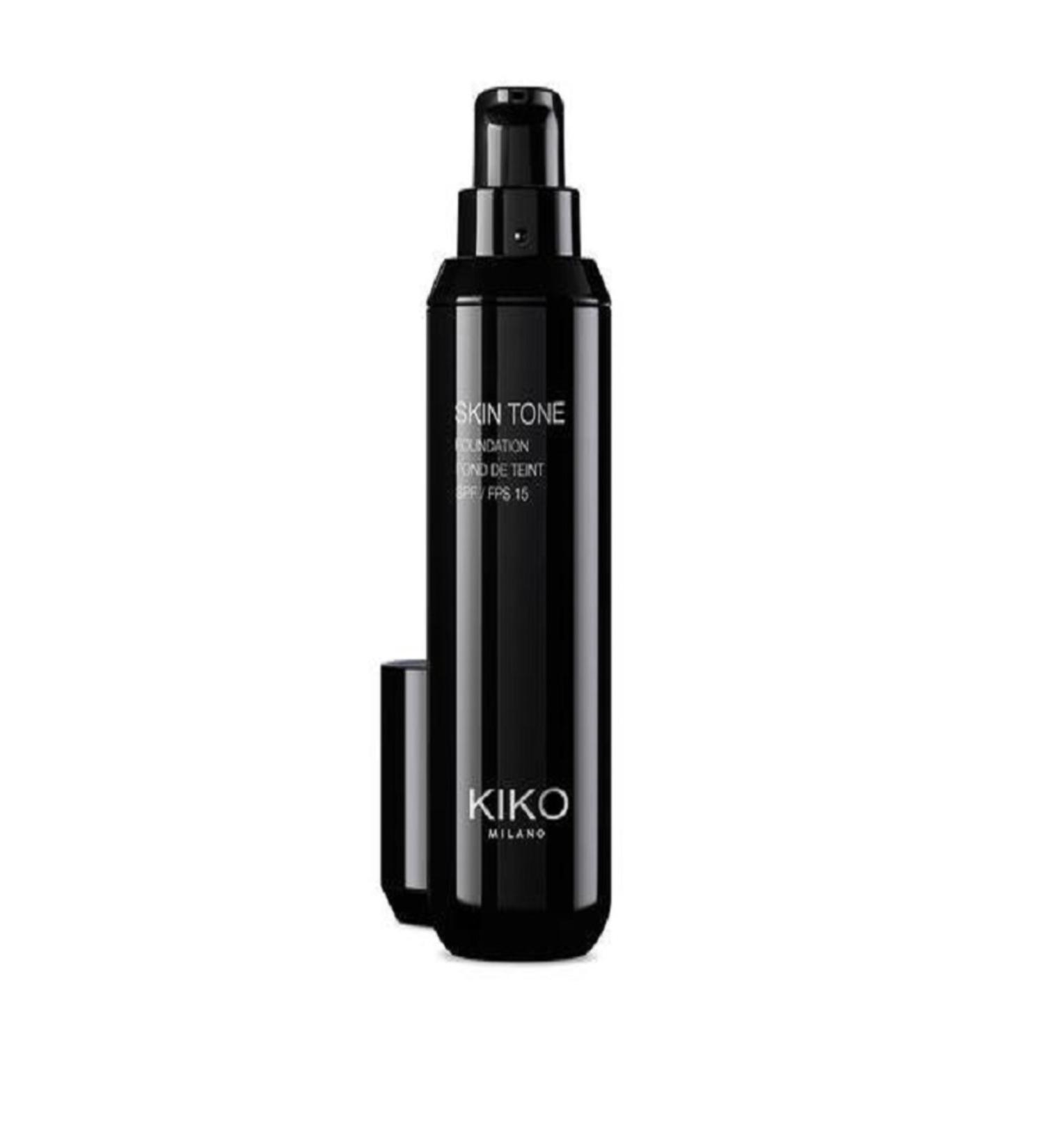 Kiko Milano Skin Tone Foundation - Hyaluronic Acid 8 Hour Moisturizing SPF15 Luminous Foundation 30ml