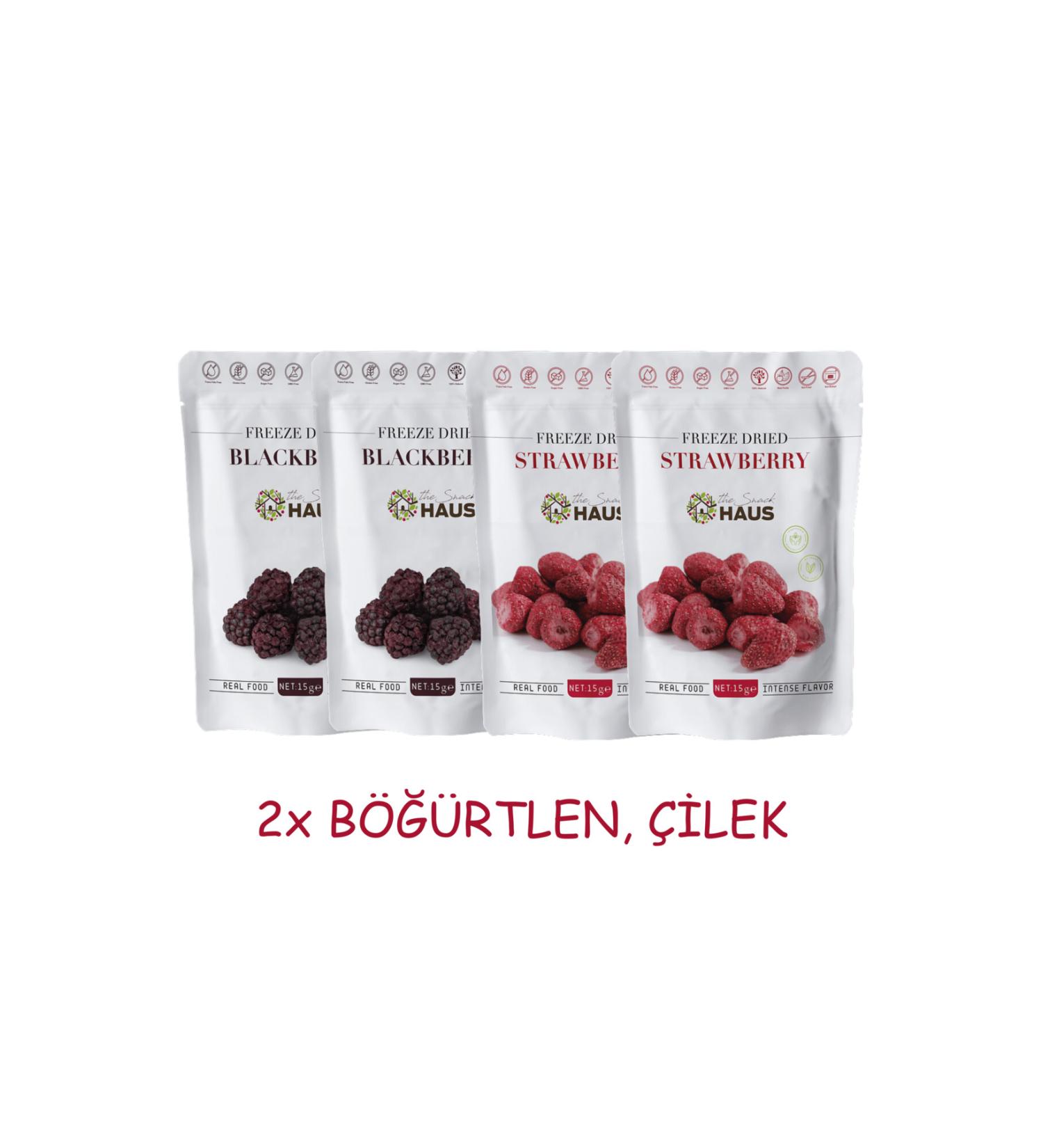 Haus Freeze Dry The Snack Haus Freeze Dried 2 Blackberries 2 Strawberries