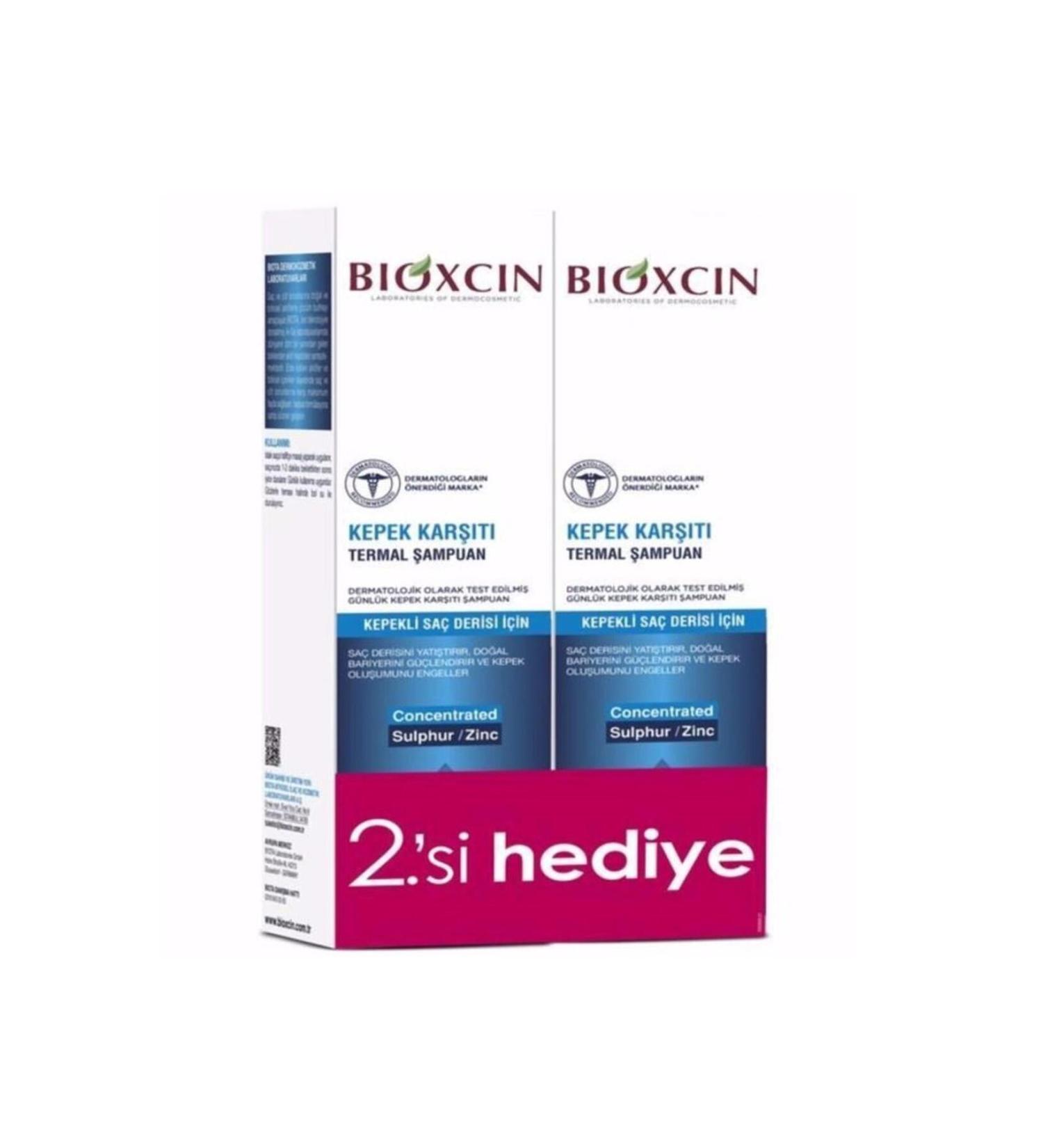 Bioxcin Aqua Thermal Anti-Dandruff Shampoo 300 Ml 2nd Gift
