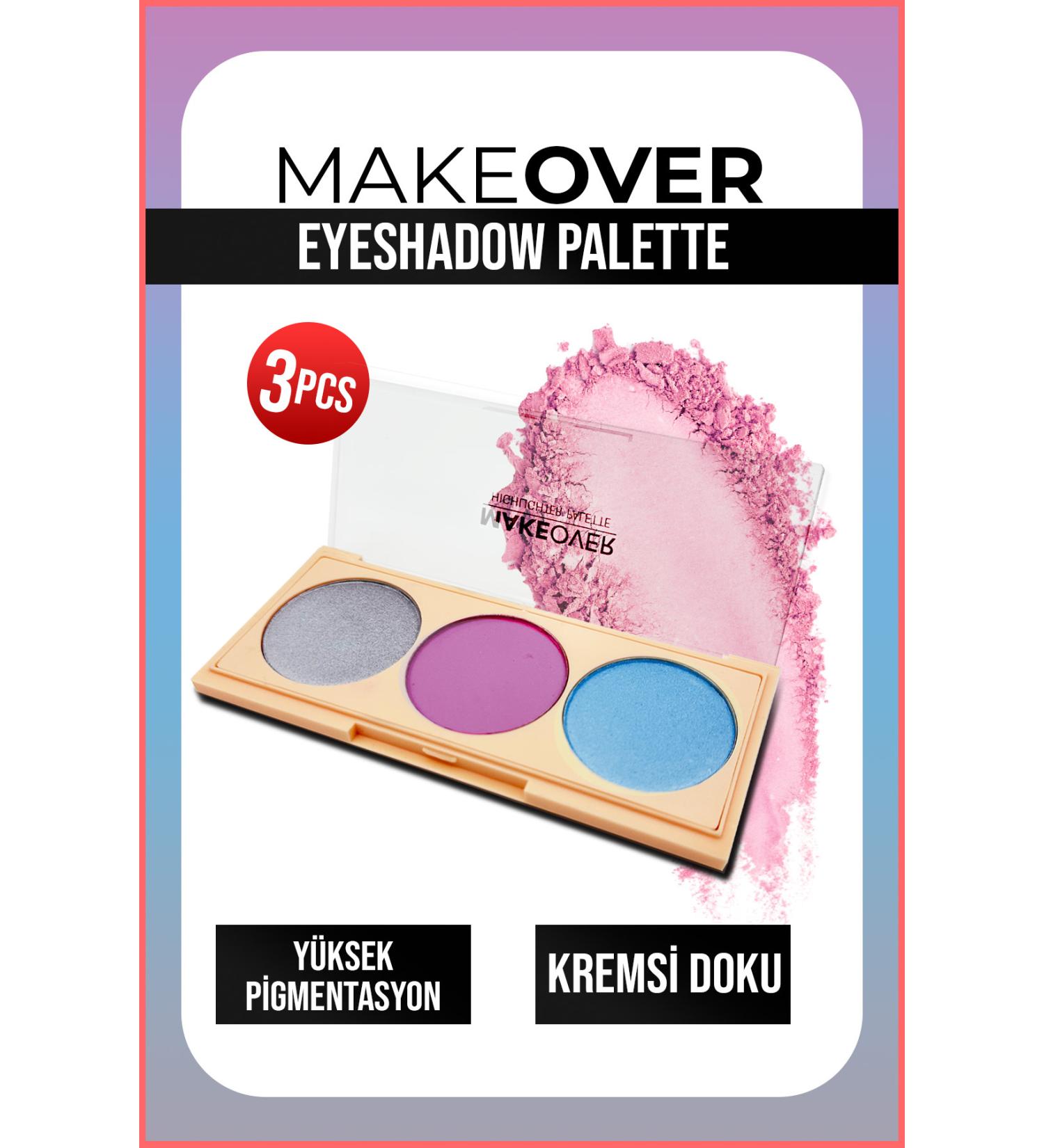 New Well Makeover Eyeshadow Palette 3pcs No07 - Buy Online on GoSupps.com
