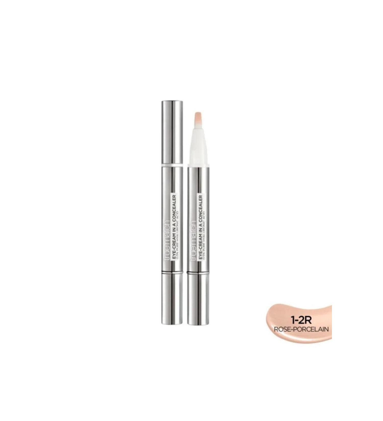 L'Oreal Paris Loreal Paris True Match Concealer with Eye Cream Rose Porcelain 1-2.R