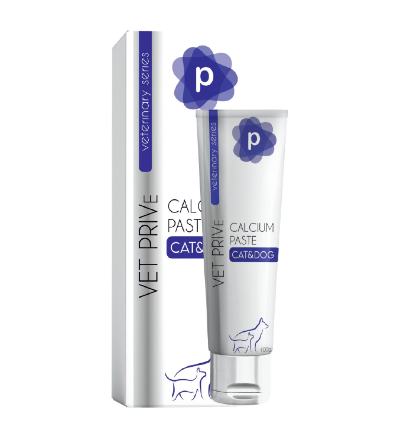 VetPrive Vet Prive Cat and Dog Calcium Supporting Paste 100 Gr.