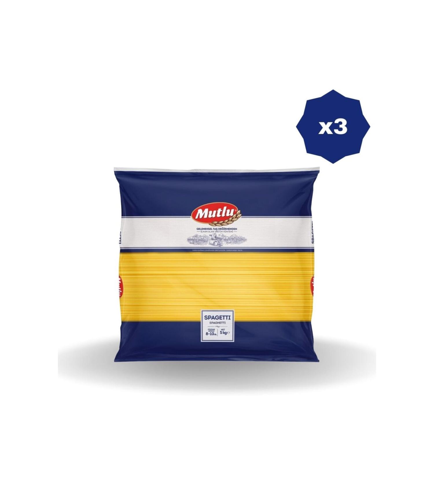 Happy SPAGHETTI PASTA 5 KG X 3 PIECES