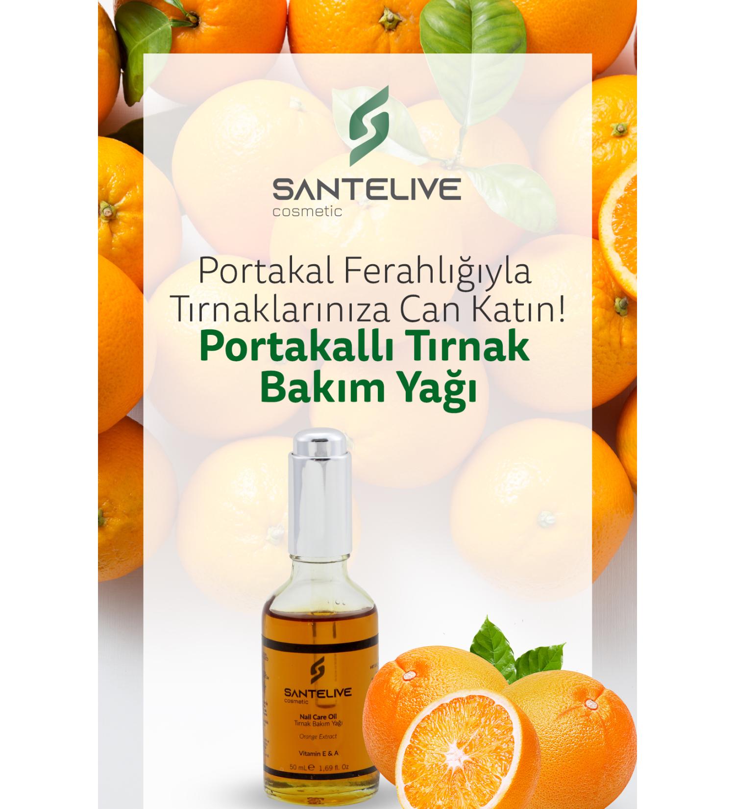 Santelive Orange Nail Care Oil 50ml