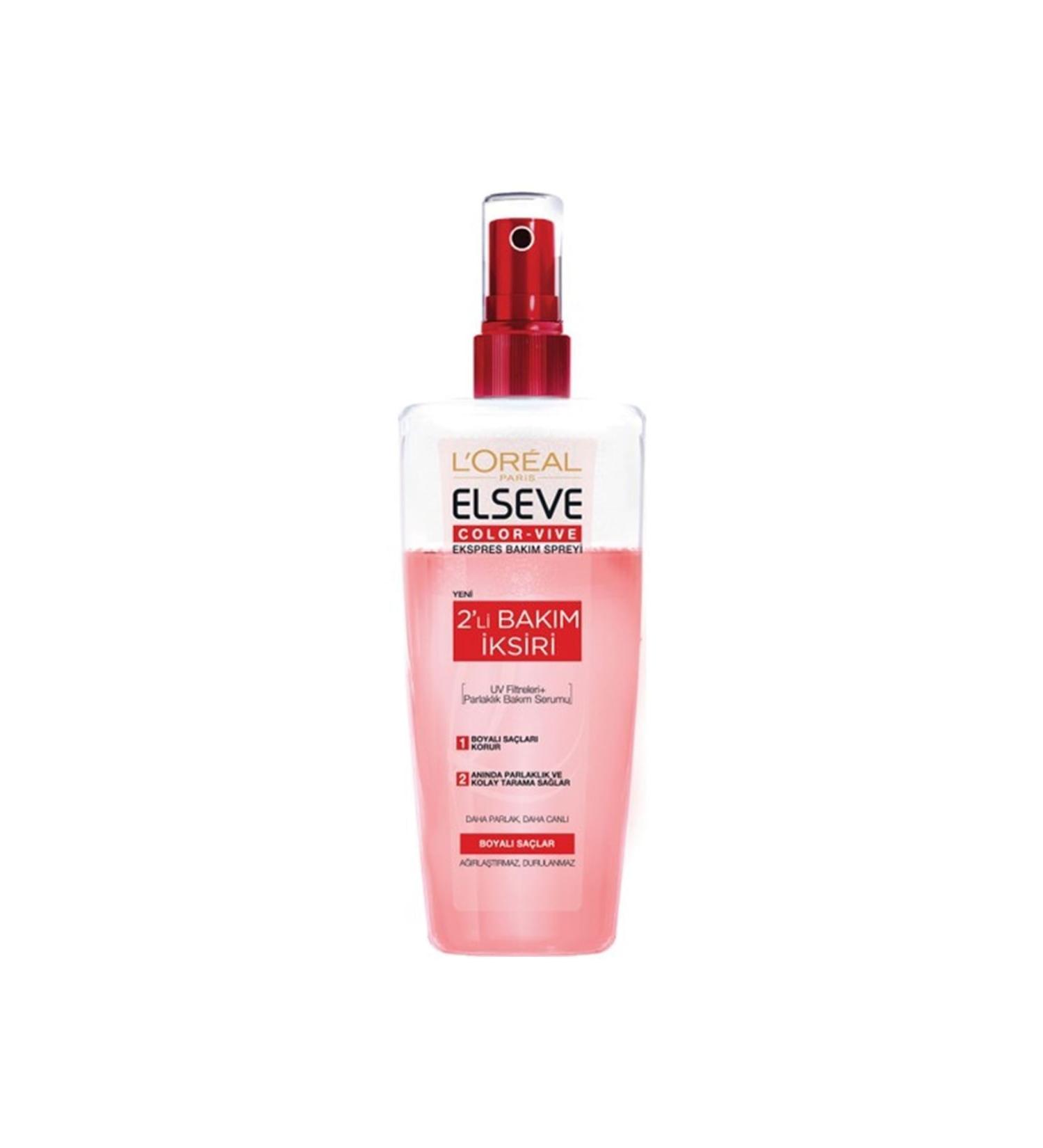 Elseve Color Vive Express 2 Care Elixir Spray 200 Ml