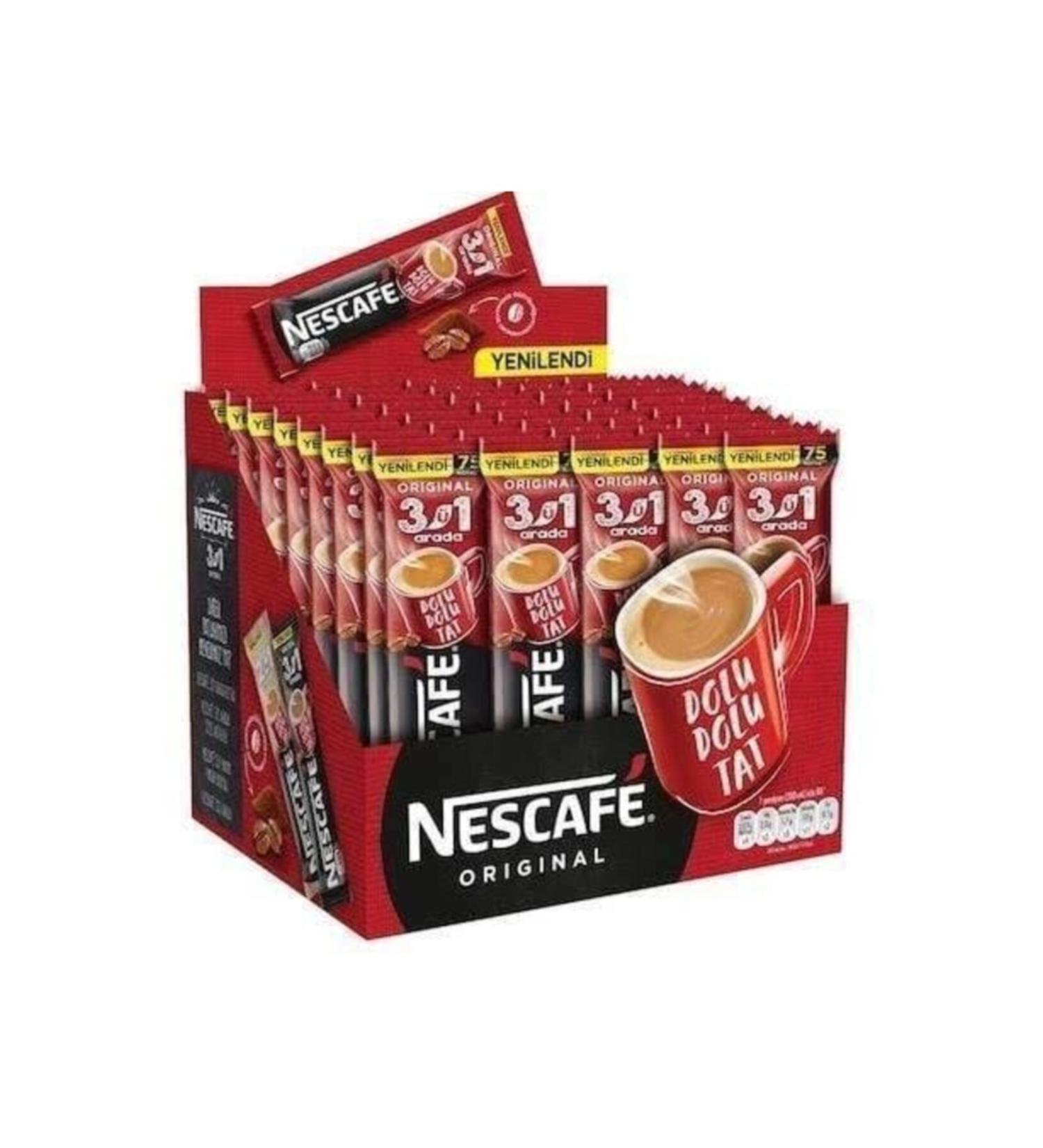 Nestle Nescafe Original 3 in 1 48 Pieces (48x17.5 Gr)