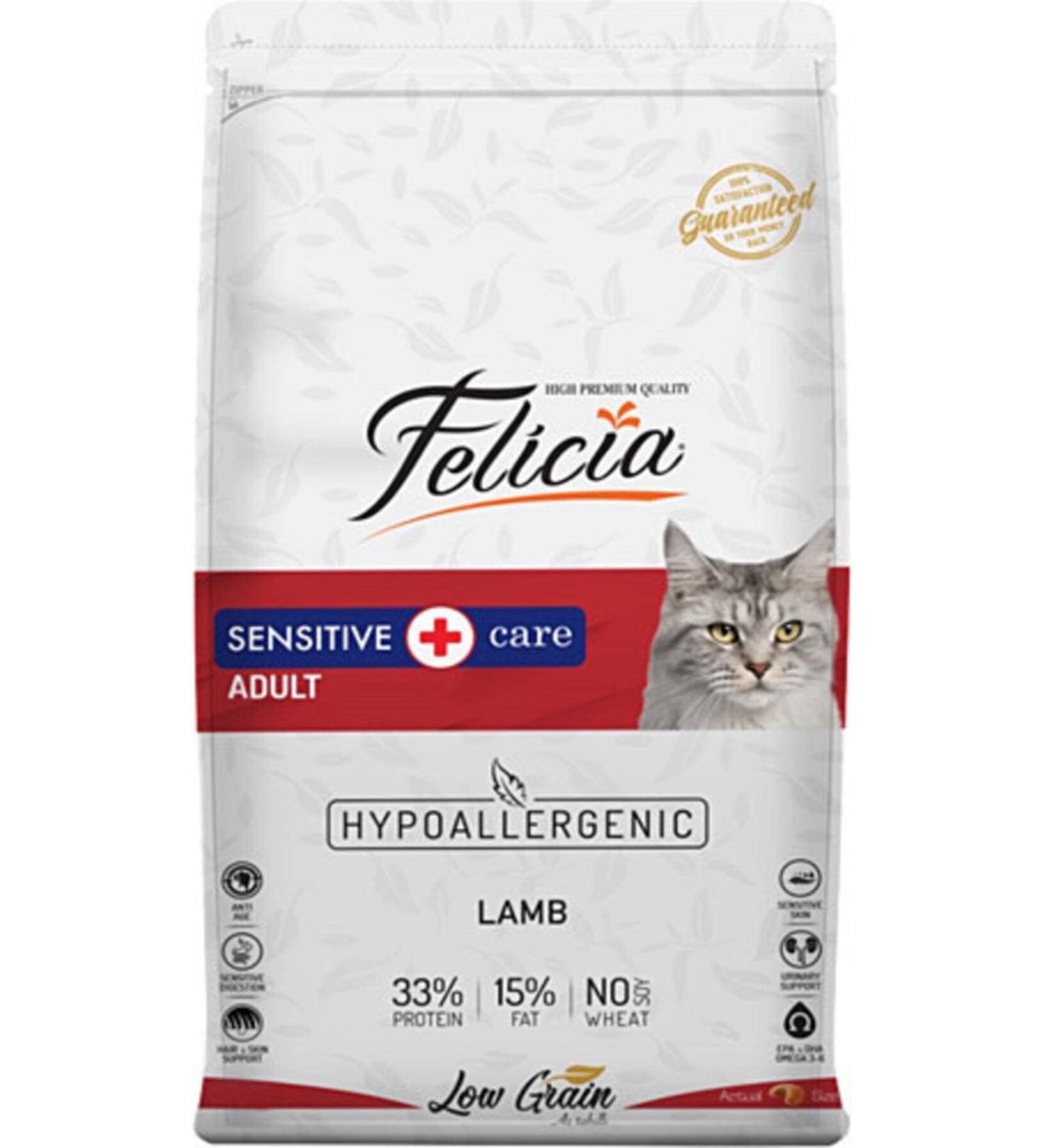 Felicia Sensitive Care Adult Cat Food Lamb 12kg