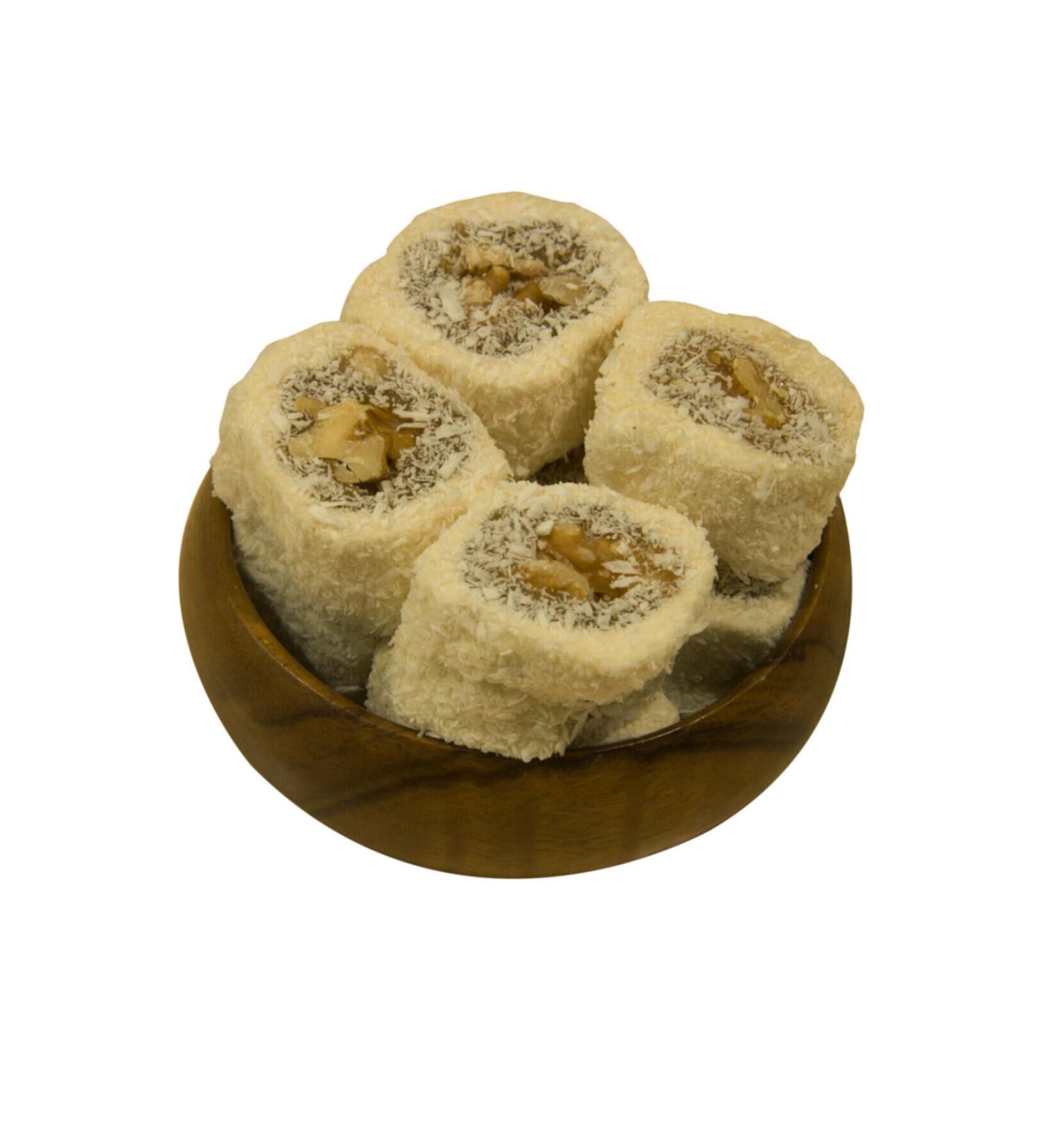 G NE DRIED FRUIT Pasha Dip Turkish Delight - Half Kilo